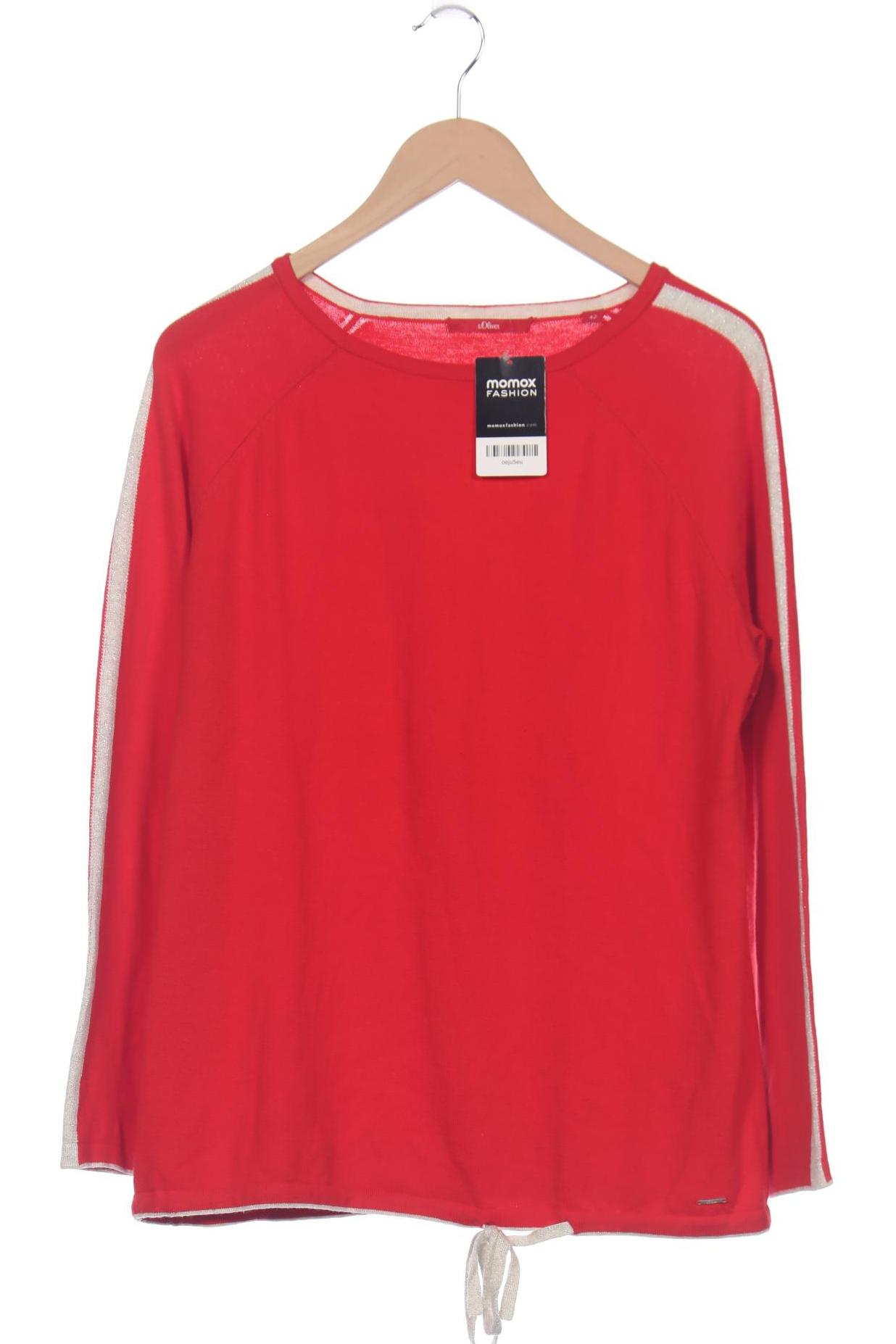 

s.Oliver Damen Pullover, rot, Gr. 42