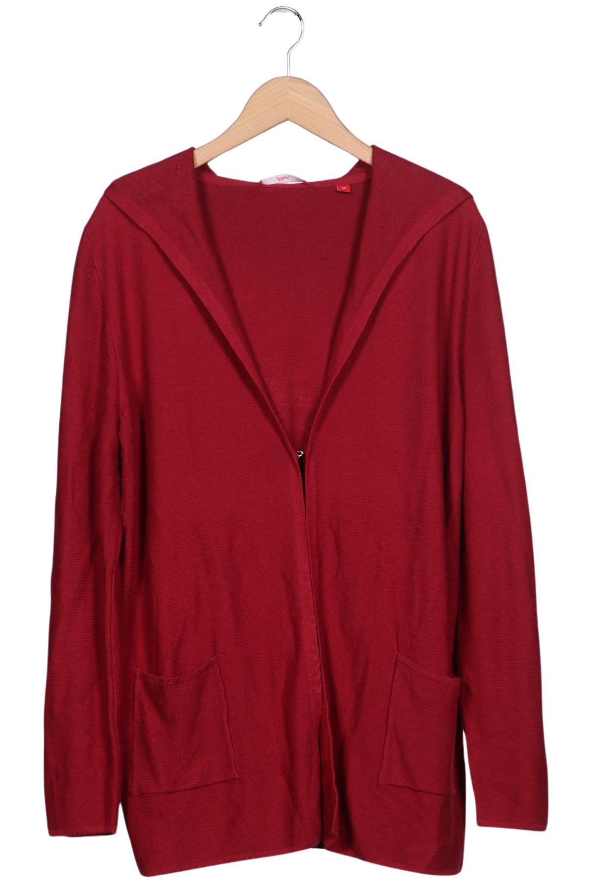 

s.Oliver Damen Strickjacke, rot, Gr. 42