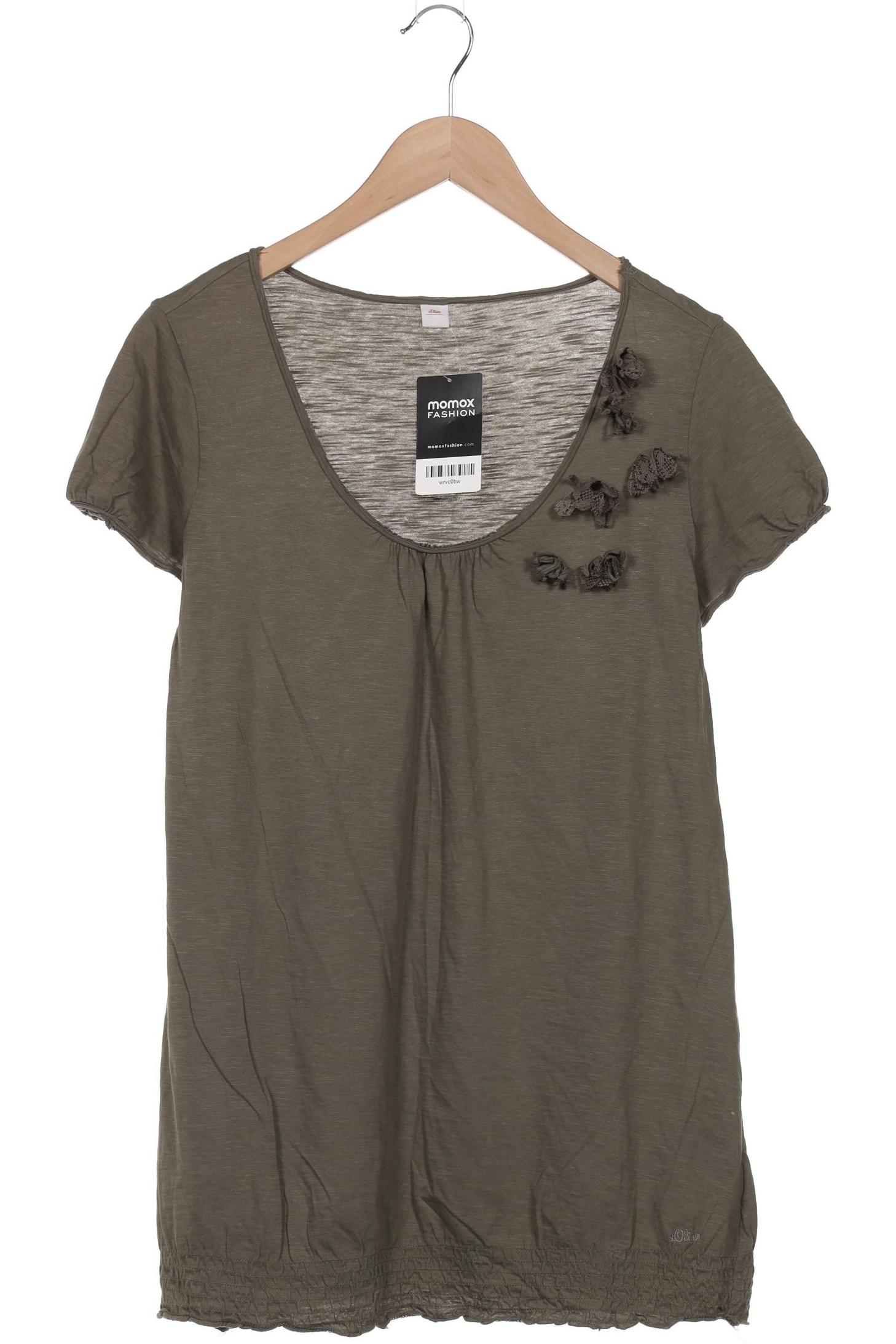 

s.Oliver Damen T-Shirt, grün, Gr. 40