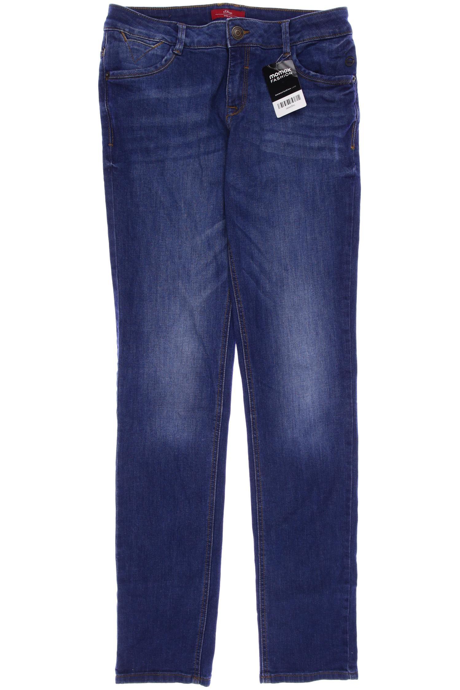 

s.Oliver Damen Jeans, blau