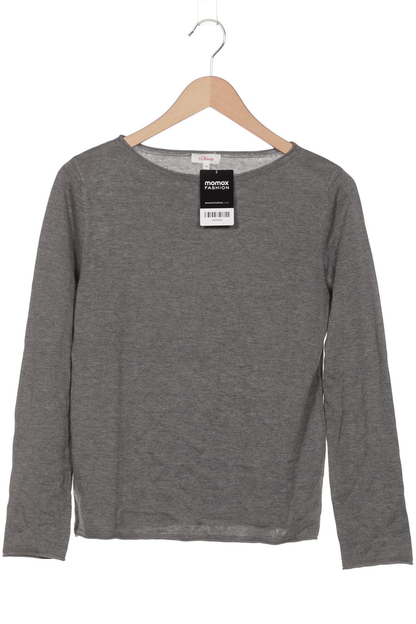 

s.Oliver Damen Pullover, grau, Gr. 36