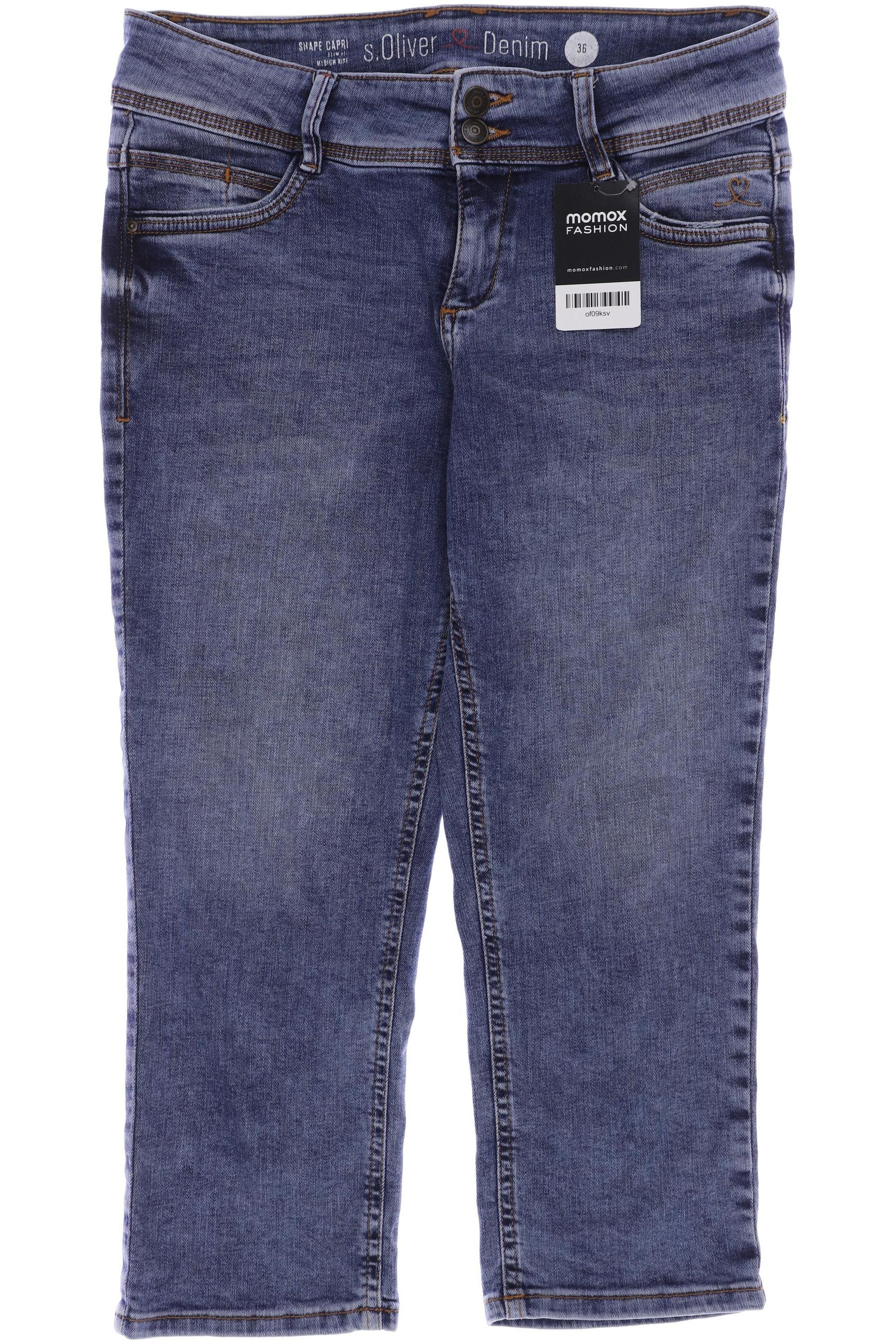 

s.Oliver Damen Jeans, blau