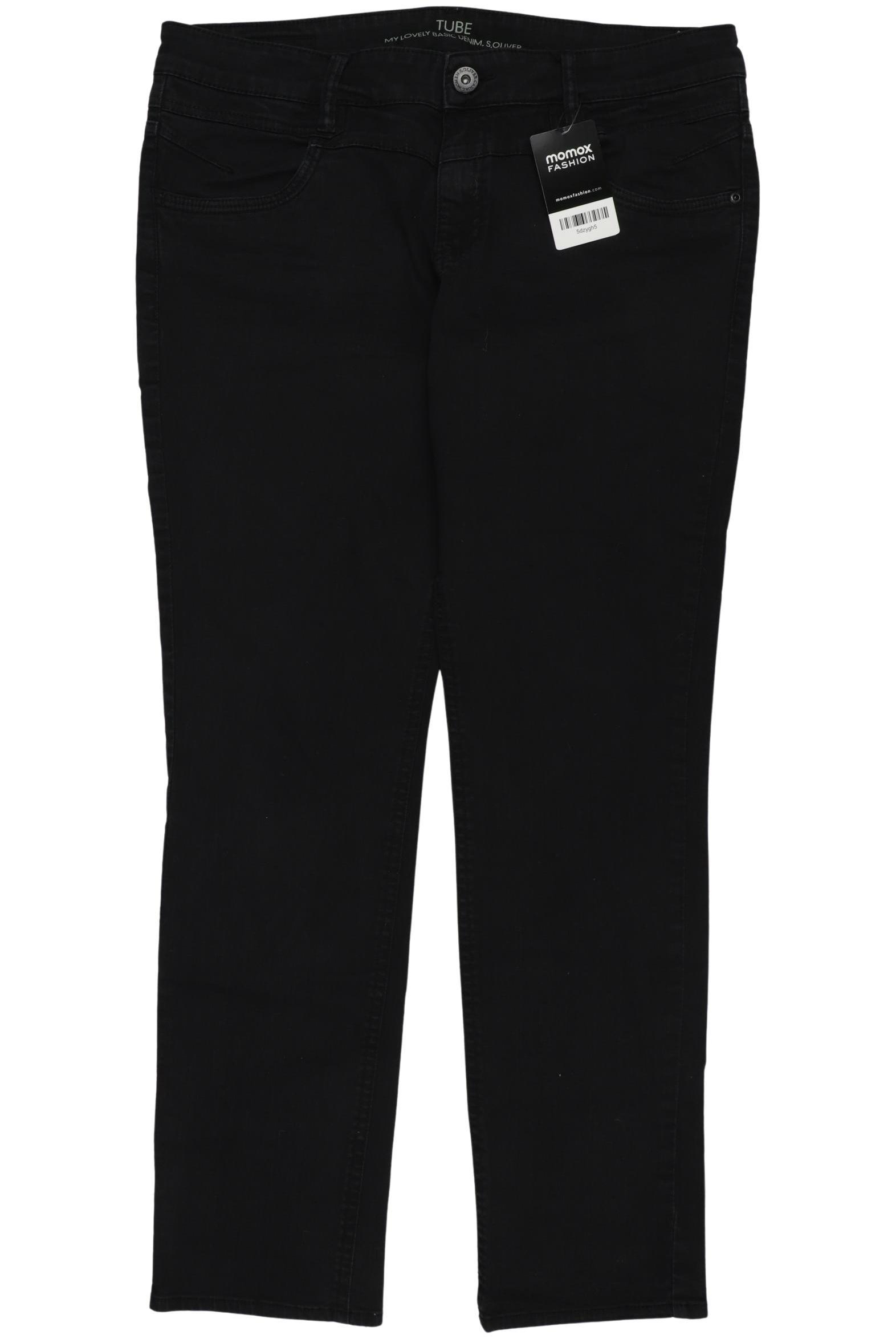 

s.Oliver Damen Jeans, schwarz, Gr. 42