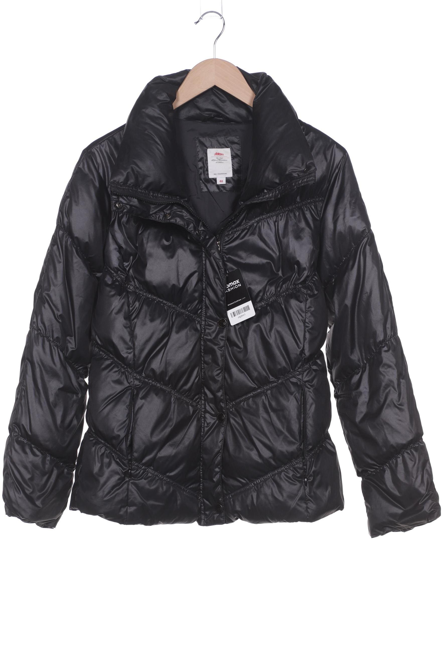 

s.Oliver Damen Jacke, schwarz, Gr. 40