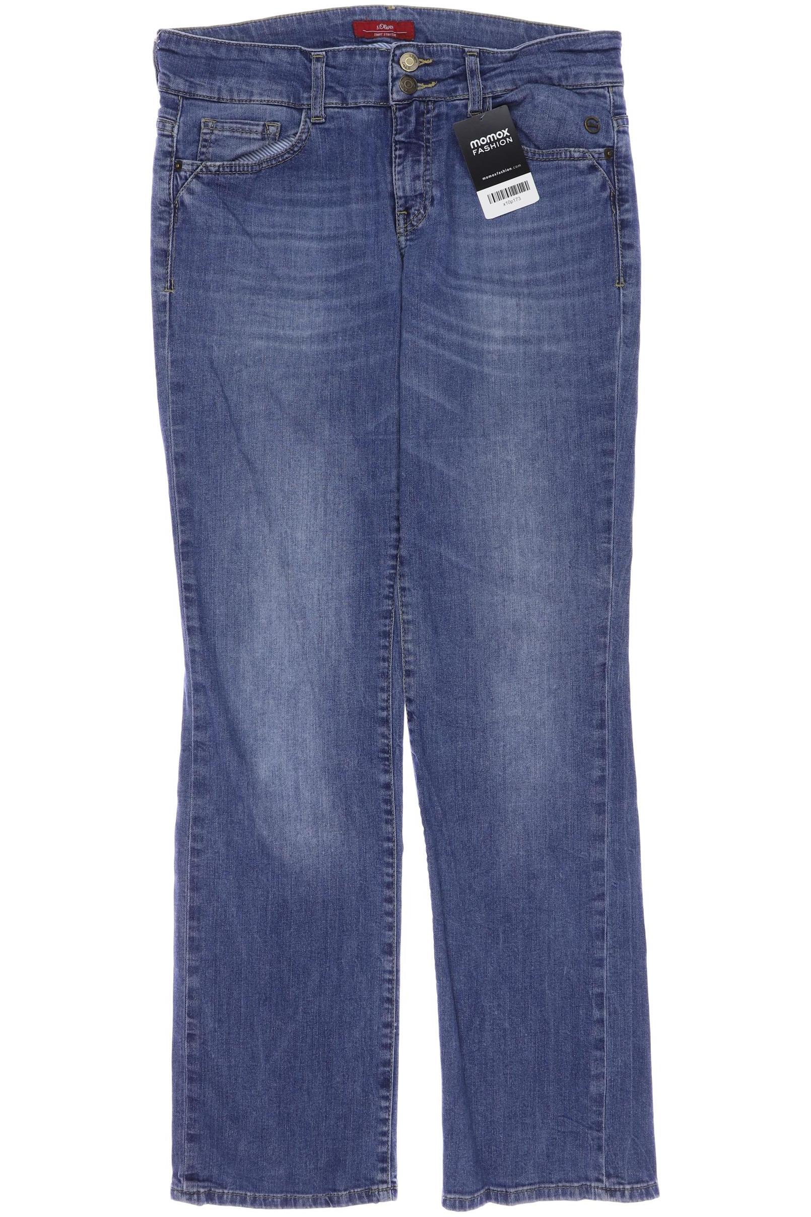 

s.Oliver Damen Jeans, blau