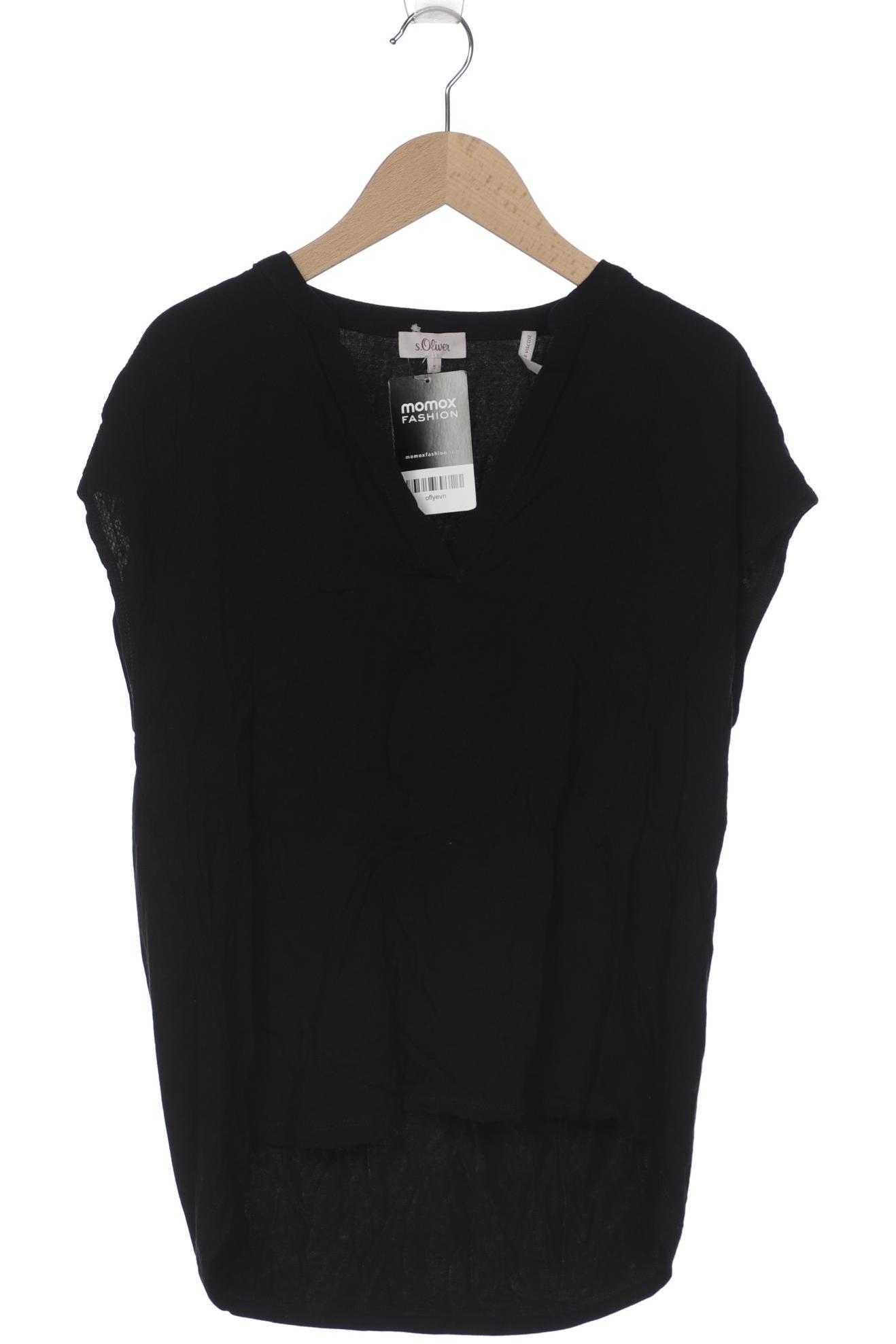Thumbnail - s.Oliver Damen T-Shirt, schwarz, Gr. 36