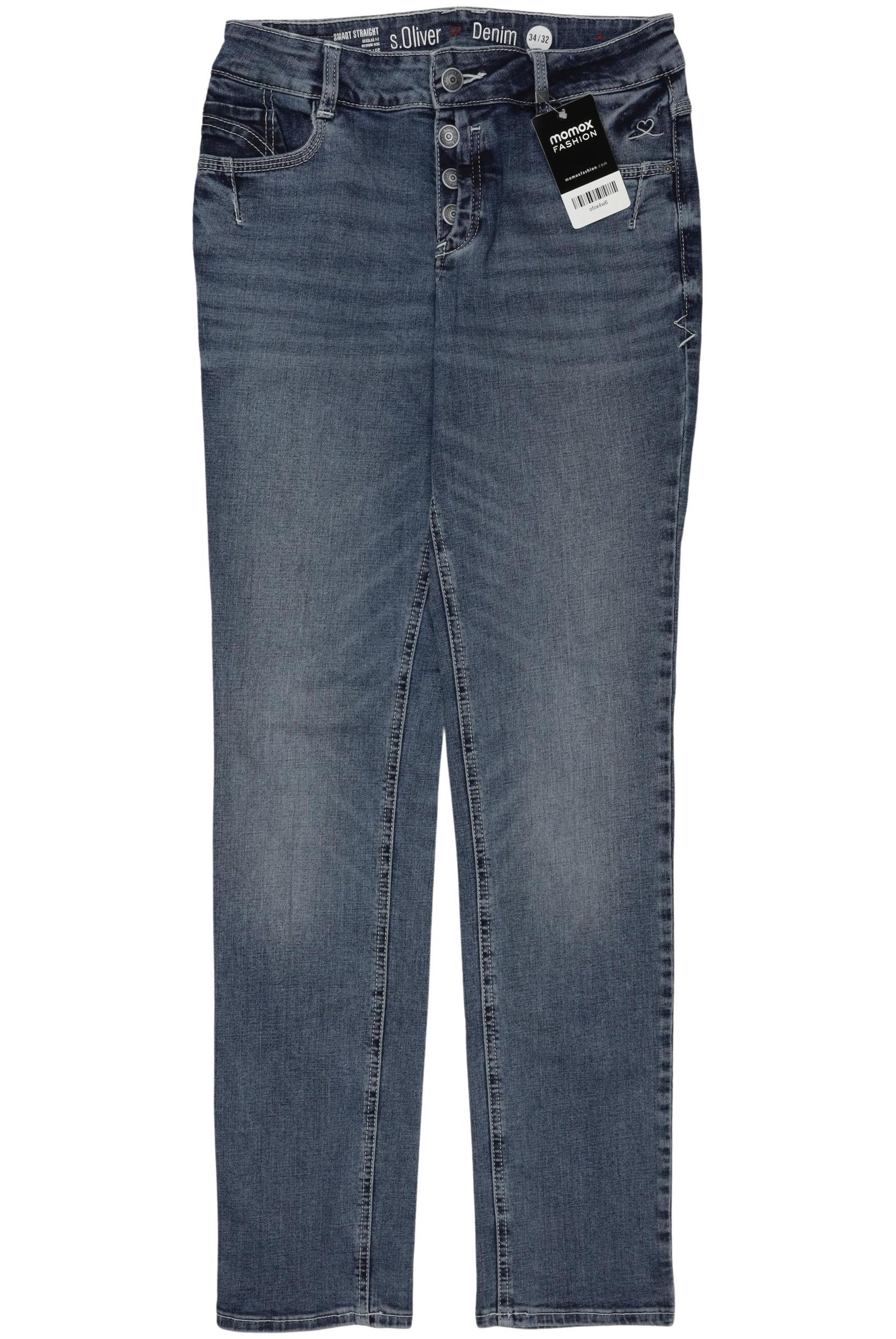 

s.Oliver Damen Jeans, blau, Gr. 34