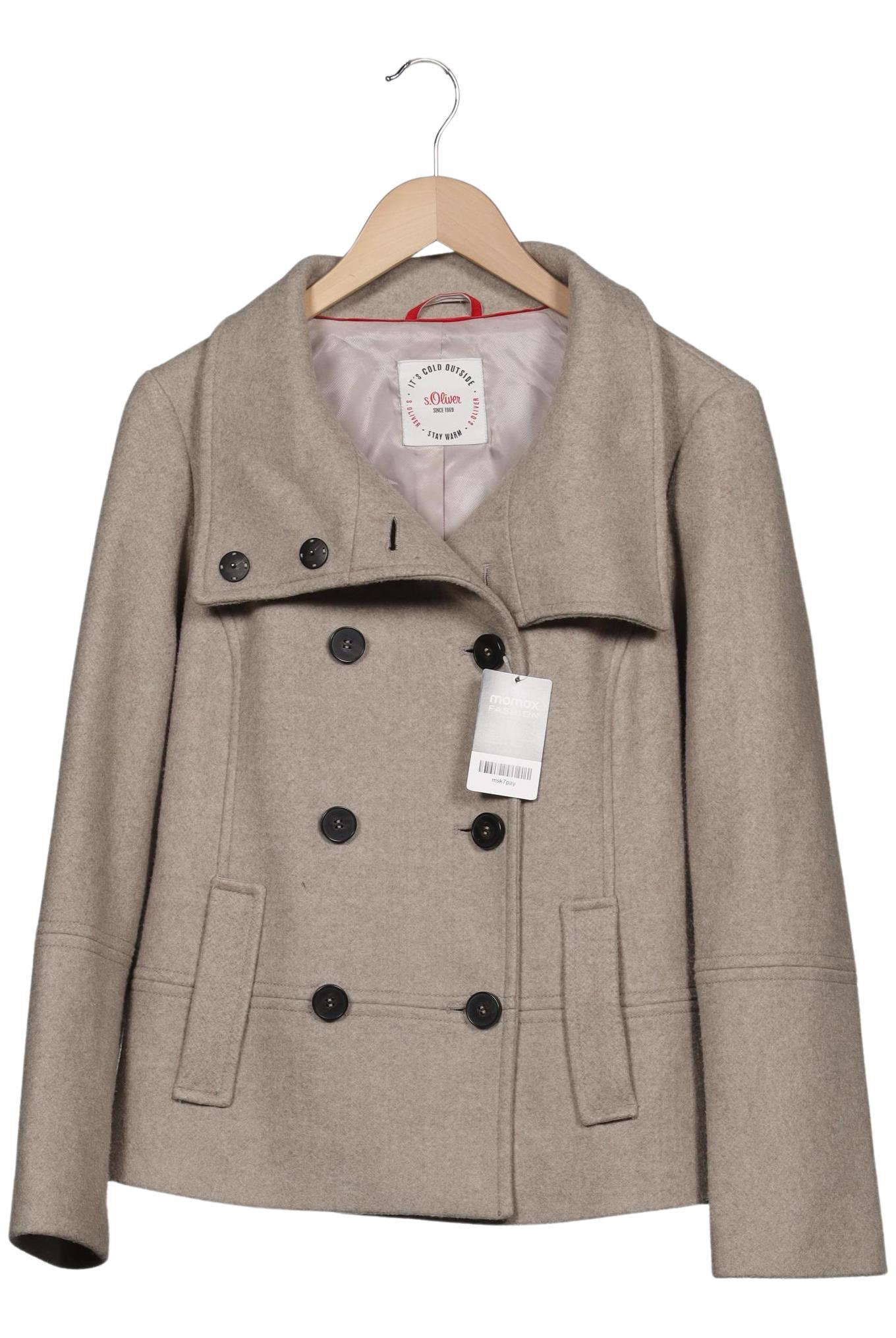 

s.Oliver Damen Jacke, hellgrün, Gr. 38