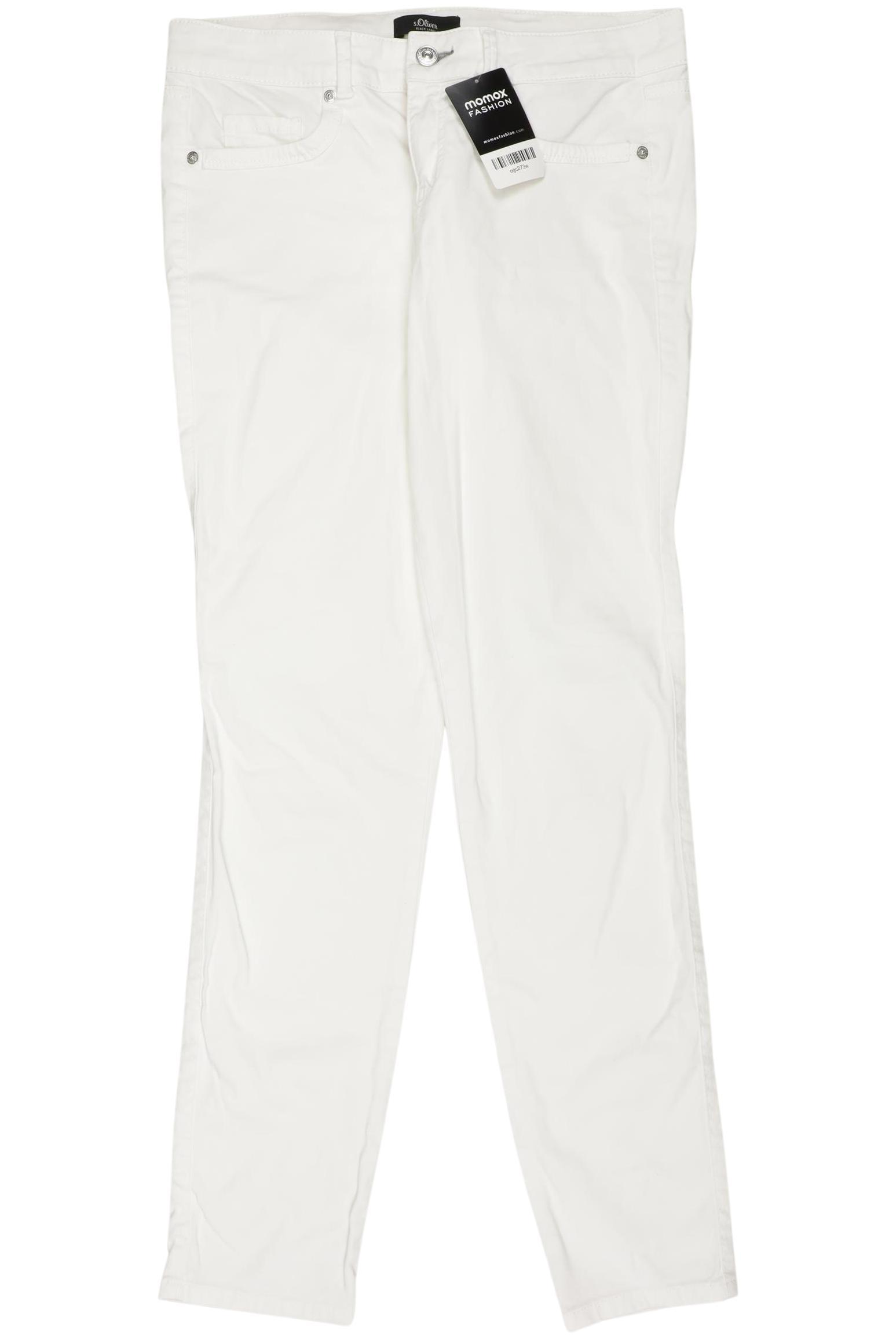 

s.Oliver Damen Jeans, weiß, Gr. 38