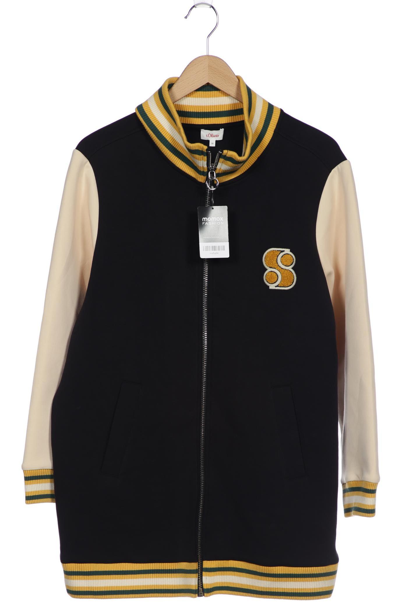 

s.Oliver Damen Jacke, schwarz, Gr. 38