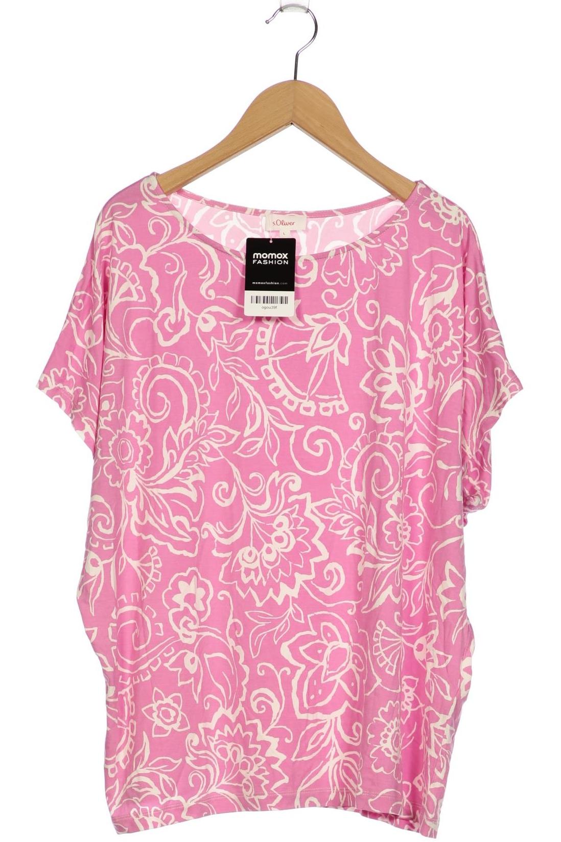 

s.Oliver Damen T-Shirt, pink, Gr. 42