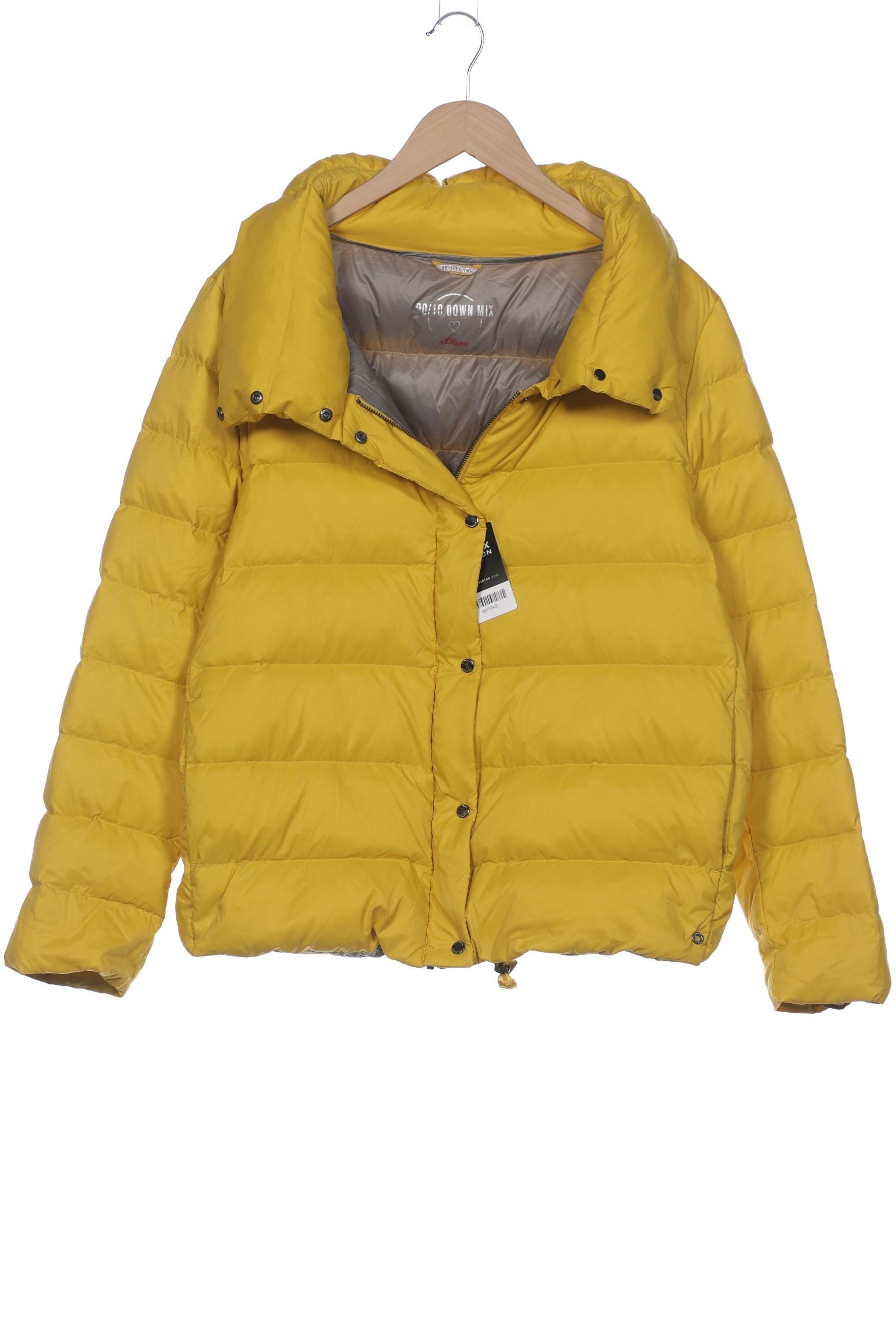 

s.Oliver Damen Jacke, gelb, Gr. 44