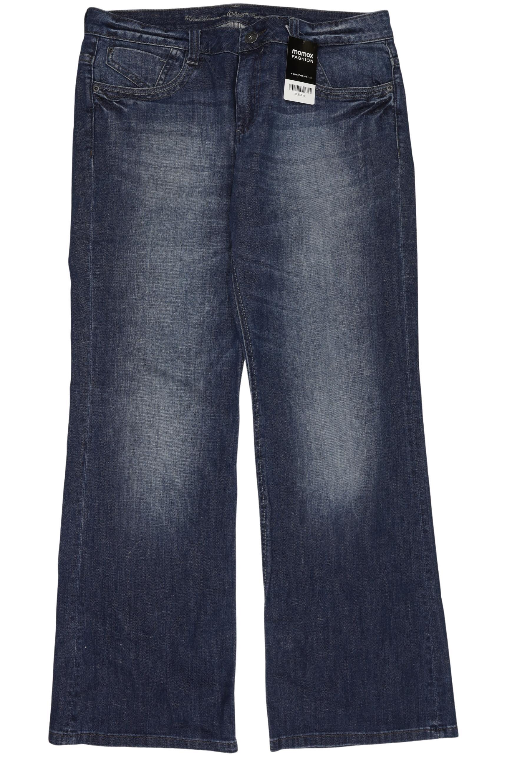 Thumbnail - s.Oliver Damen Jeans, marineblau, Gr. 35