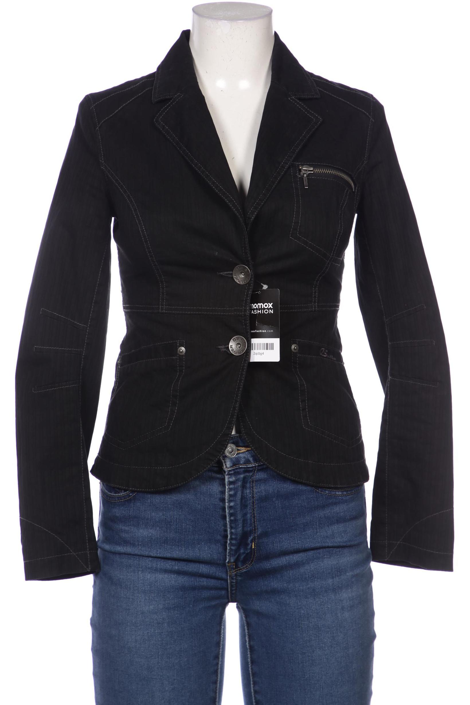

s.Oliver Damen Blazer, schwarz, Gr. 32