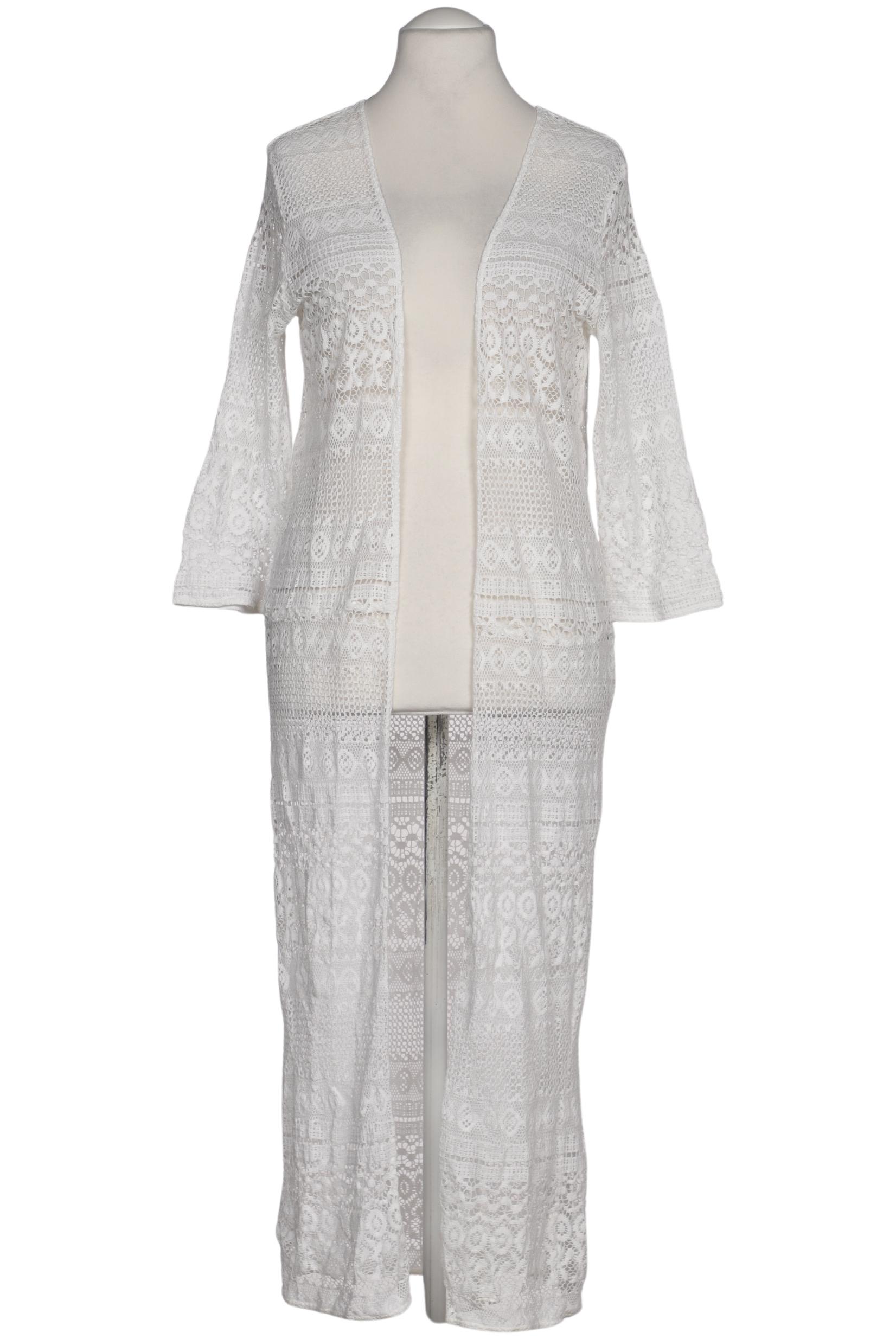 

s.Oliver Damen Strickjacke, weiß, Gr. 44