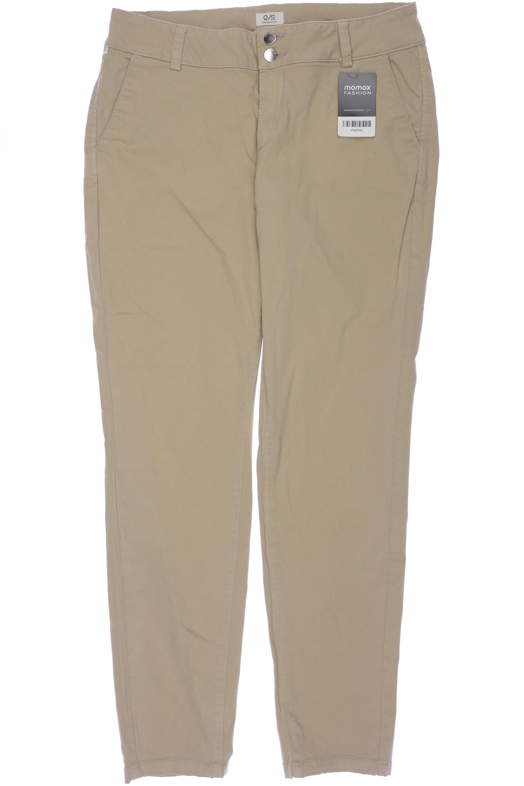 

s.Oliver Damen Stoffhose, beige, Gr. 40