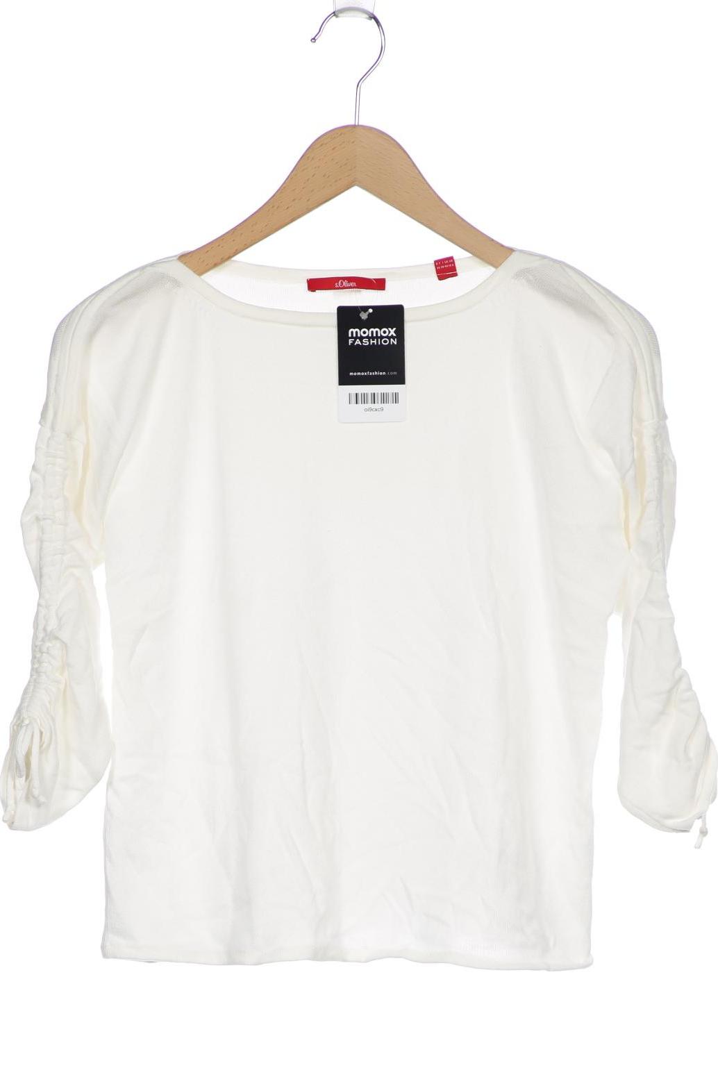

s.Oliver Damen Pullover, weiß