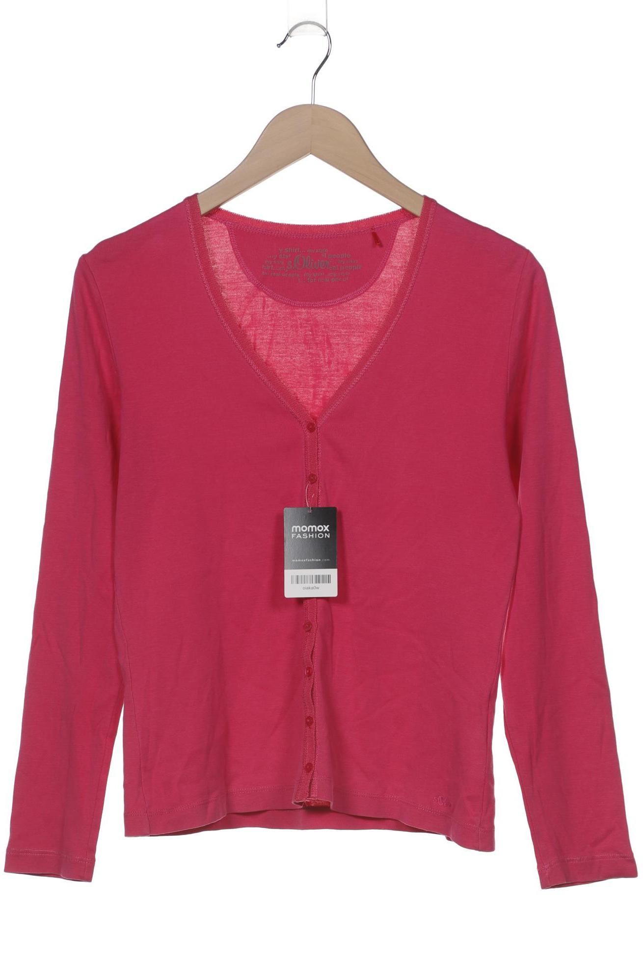 

s.Oliver Damen Strickjacke, pink, Gr. 40