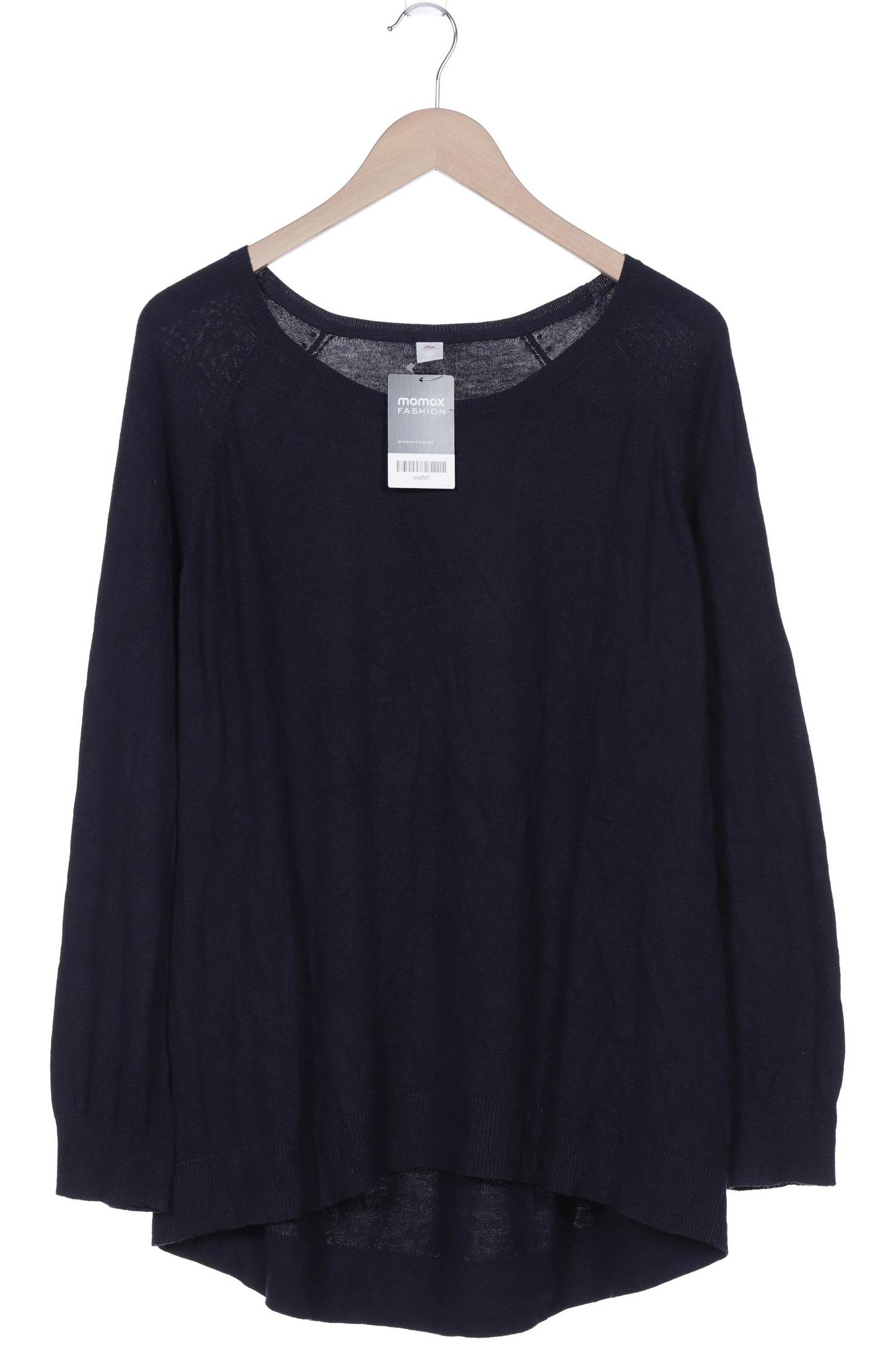 

s.Oliver Damen Pullover, marineblau, Gr. 46