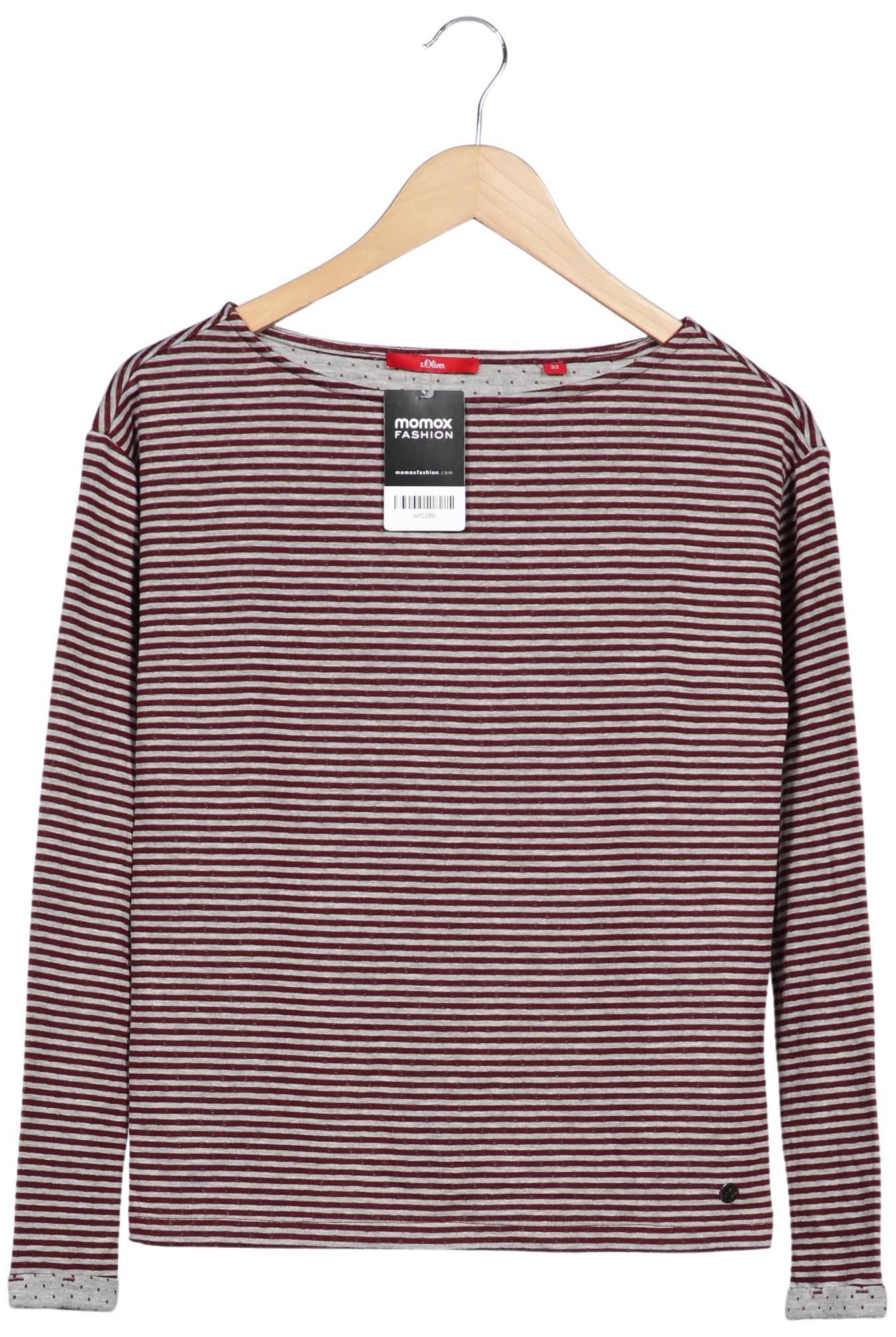 

s.Oliver Damen Langarmshirt, mehrfarbig, Gr. 32