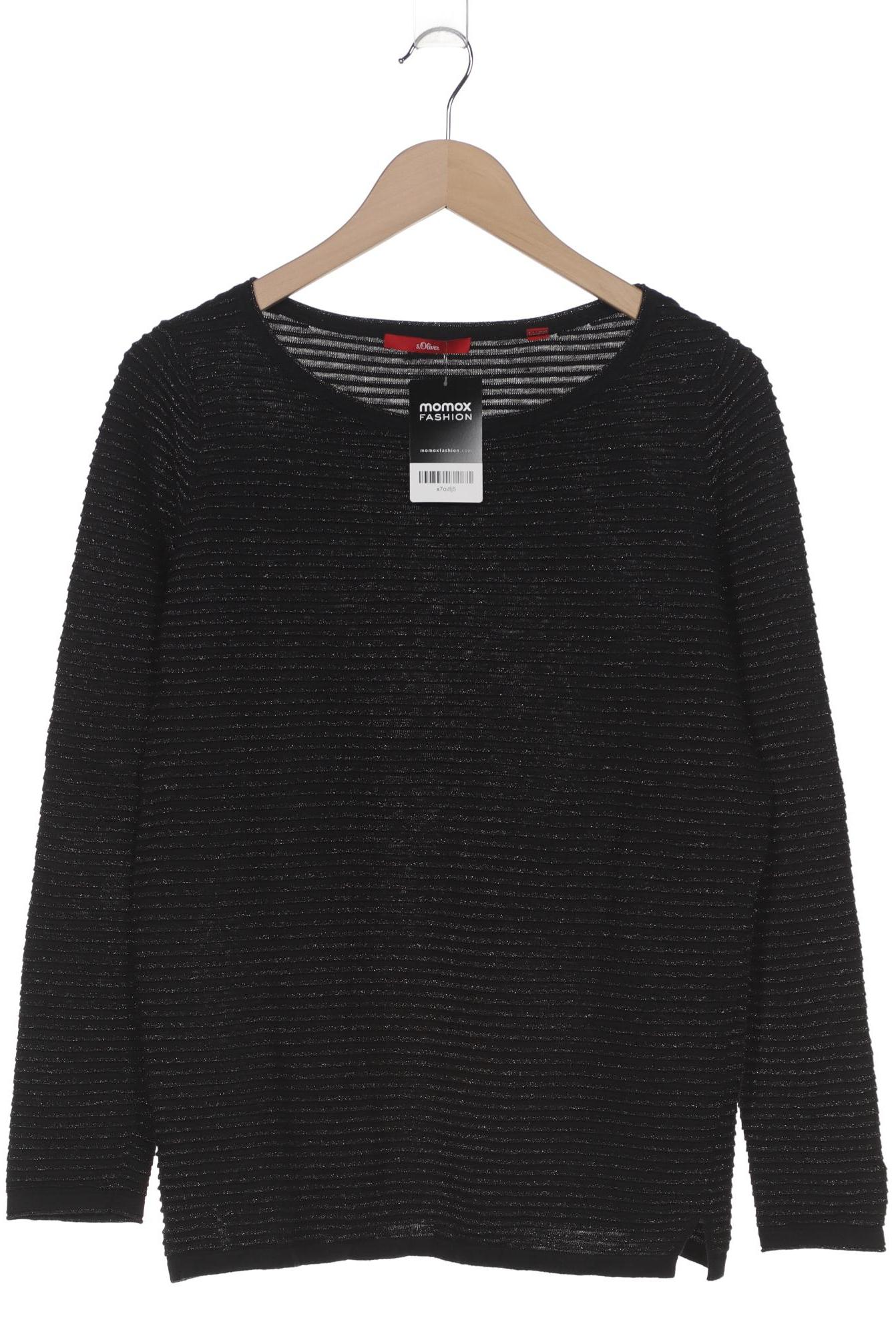 

s.Oliver Damen Pullover, schwarz, Gr. 40