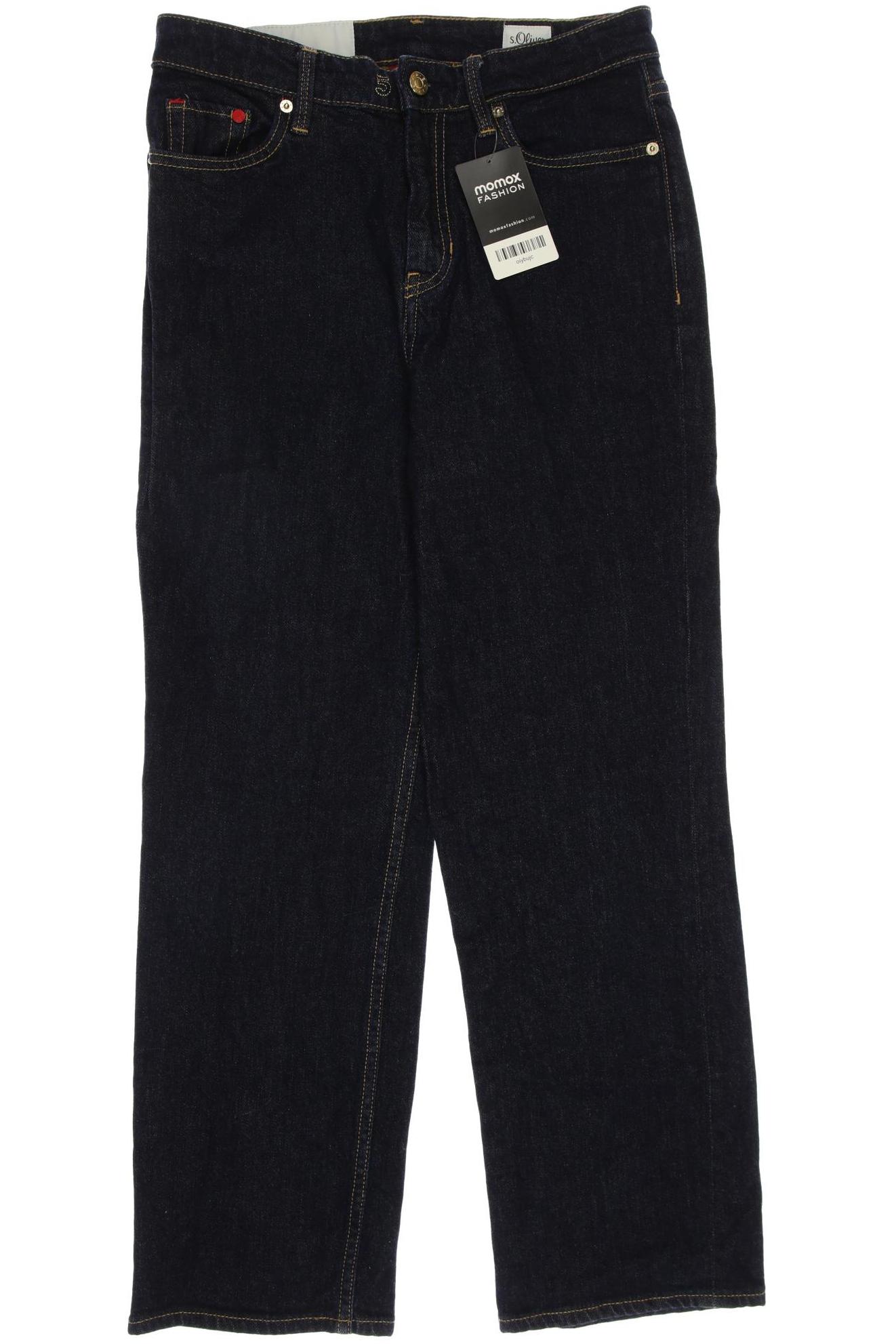 

s.Oliver Damen Jeans, marineblau