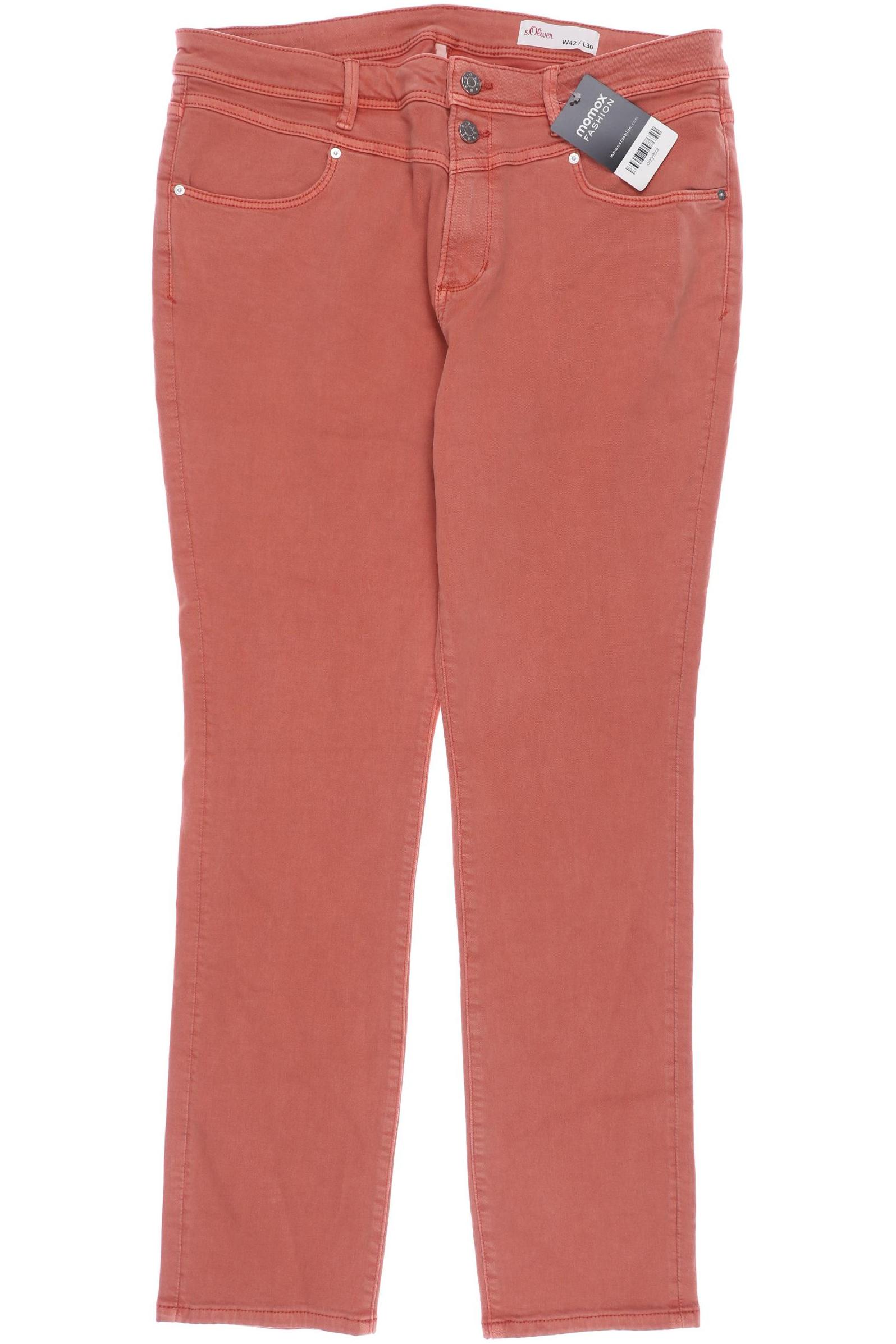 

s.Oliver Damen Jeans, orange