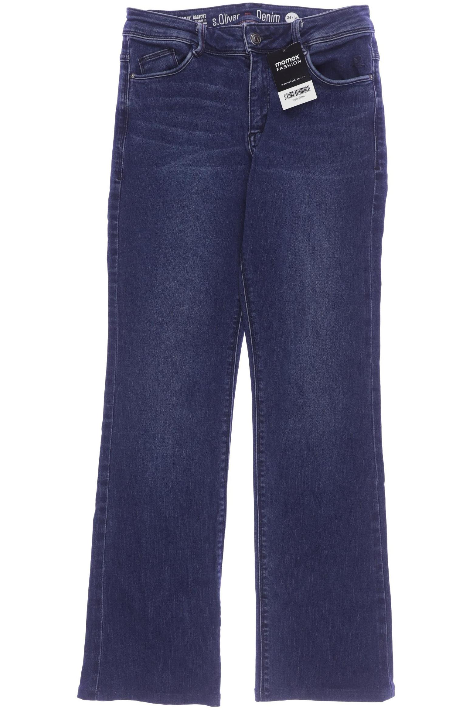 

s.Oliver Damen Jeans, blau, Gr. 34