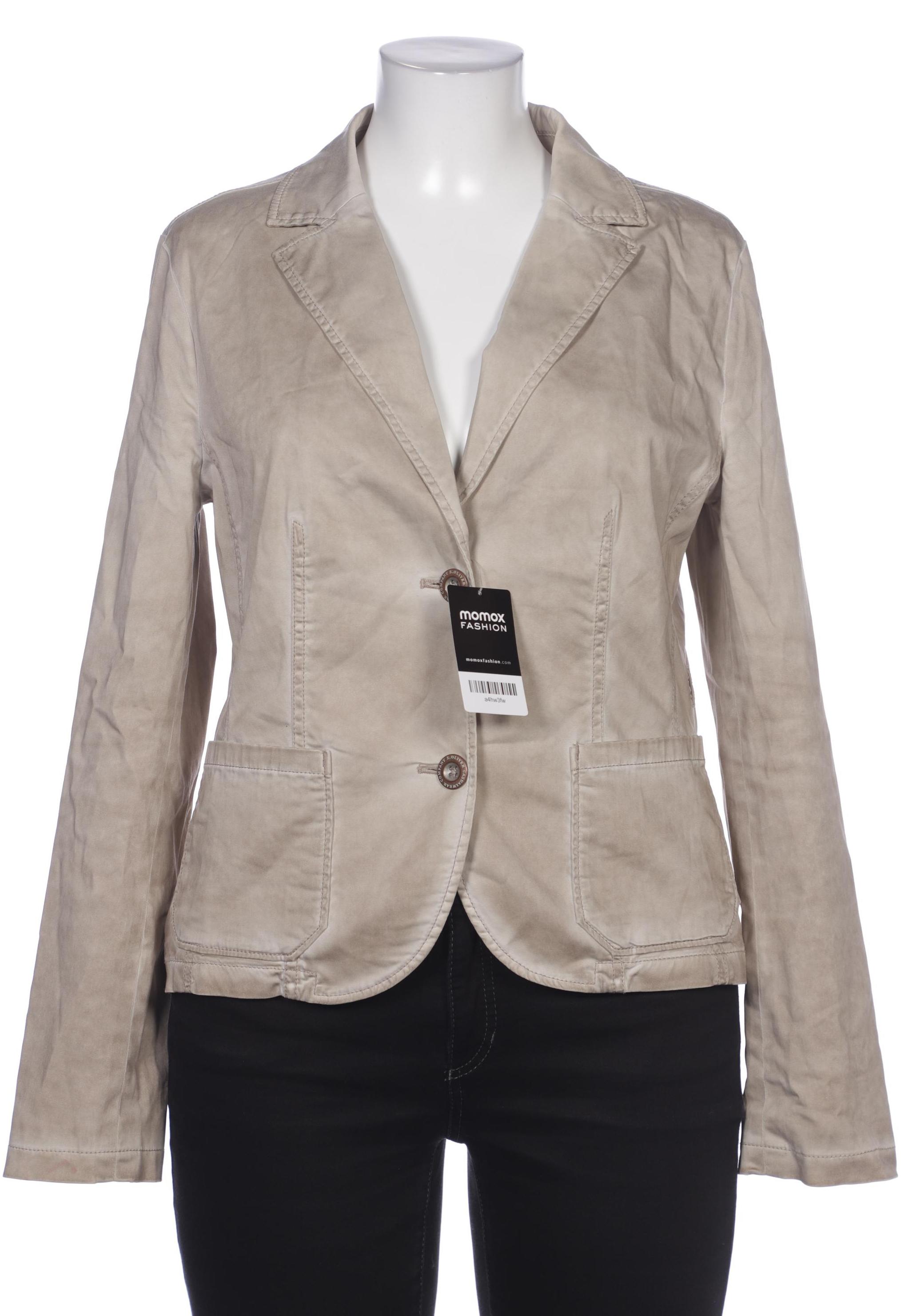 

s.Oliver Damen Blazer, beige, Gr. 42