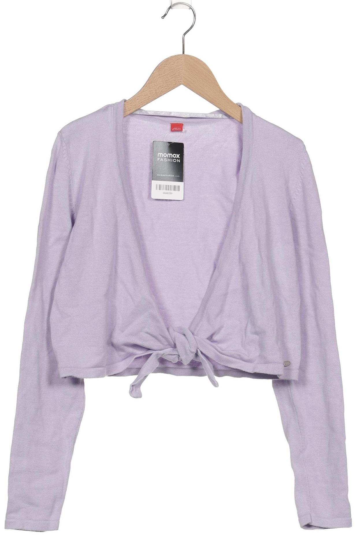 

s.Oliver Damen Strickjacke, flieder, Gr. 36