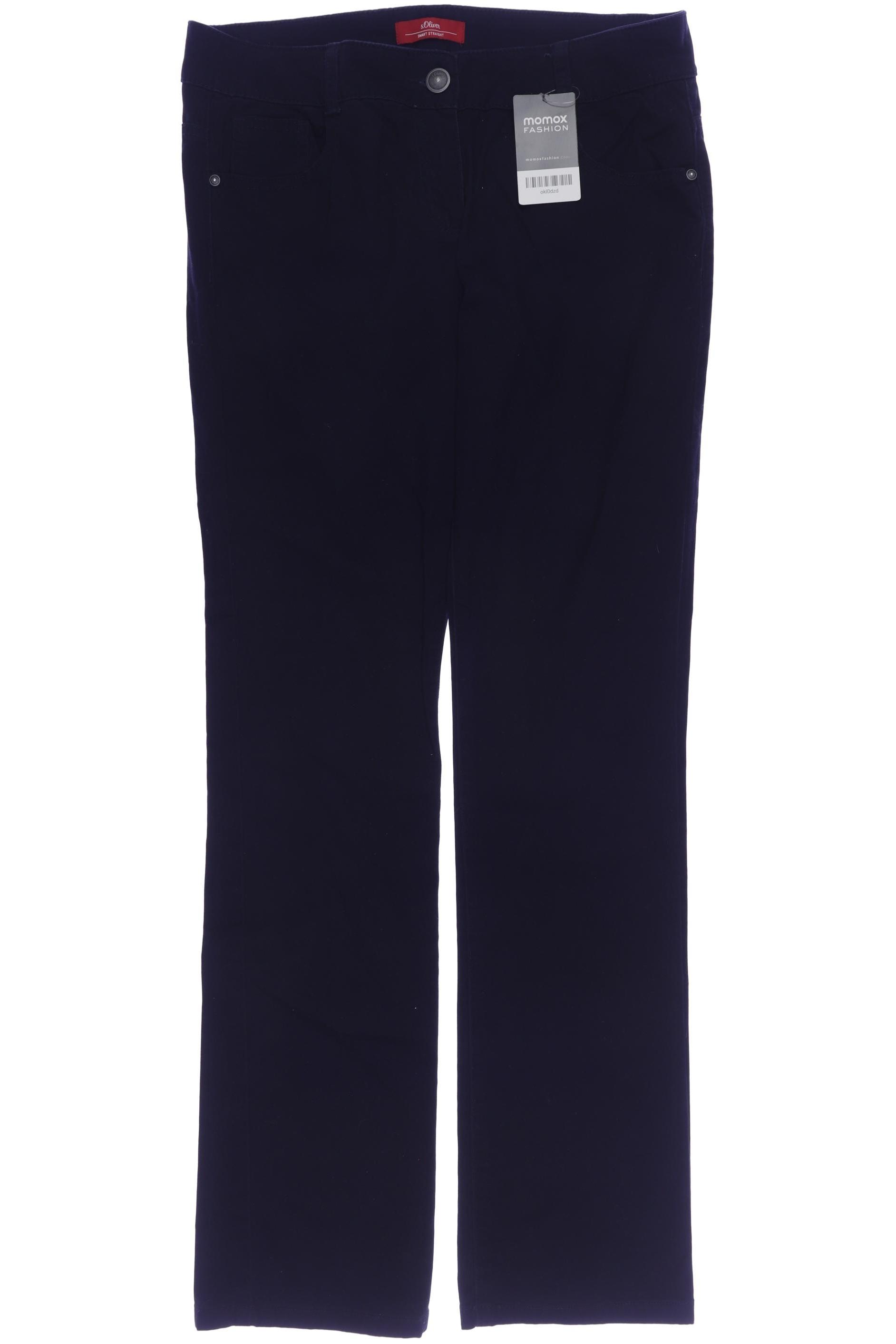 

s.Oliver Damen Stoffhose, marineblau, Gr. 36