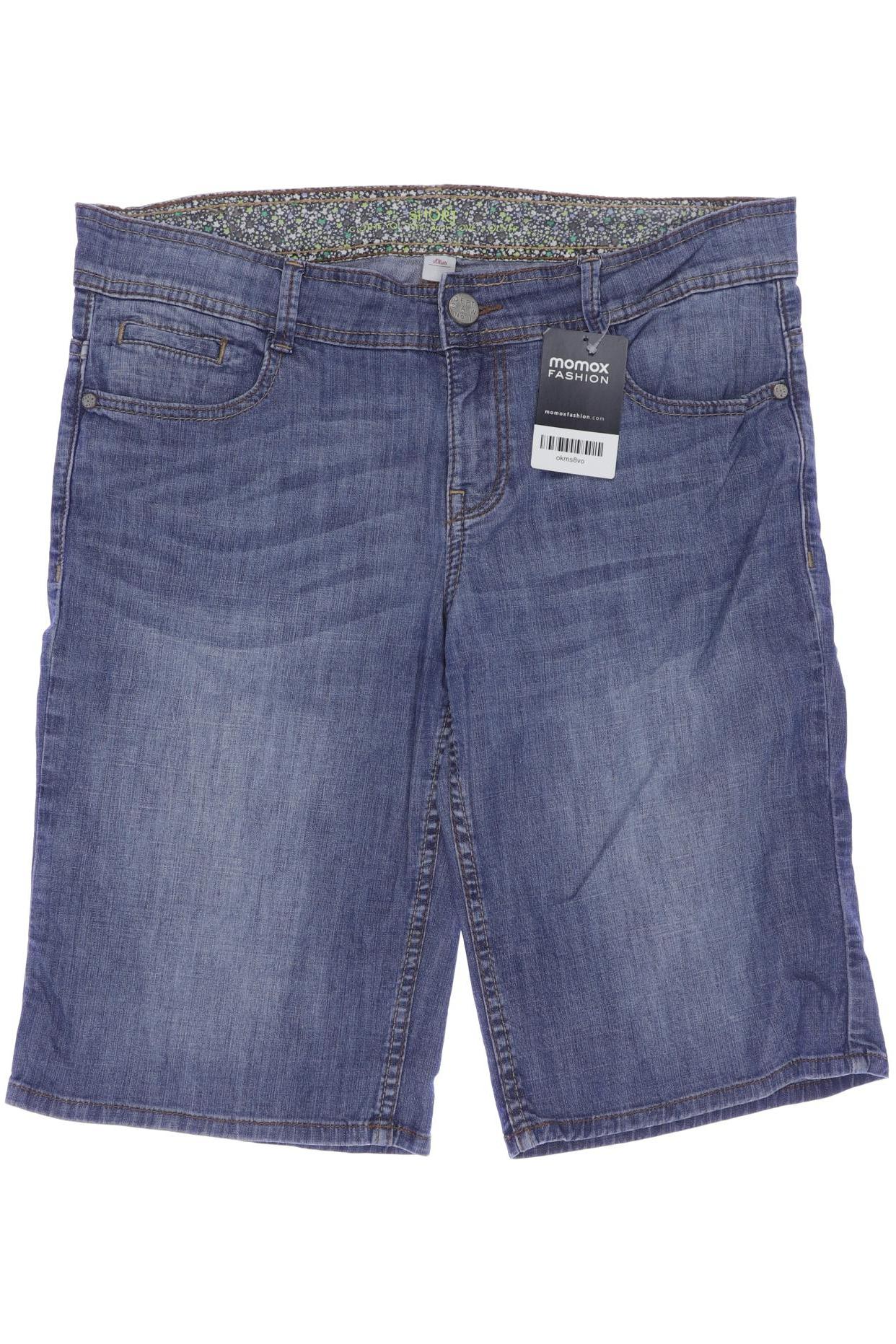 

s.Oliver Damen Shorts, blau, Gr. 38