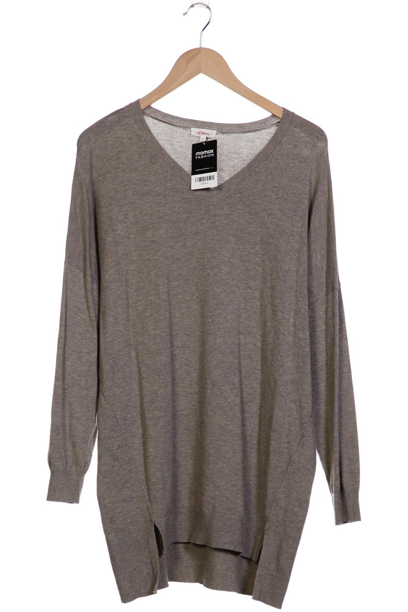

s.Oliver Damen Pullover, beige, Gr. 42
