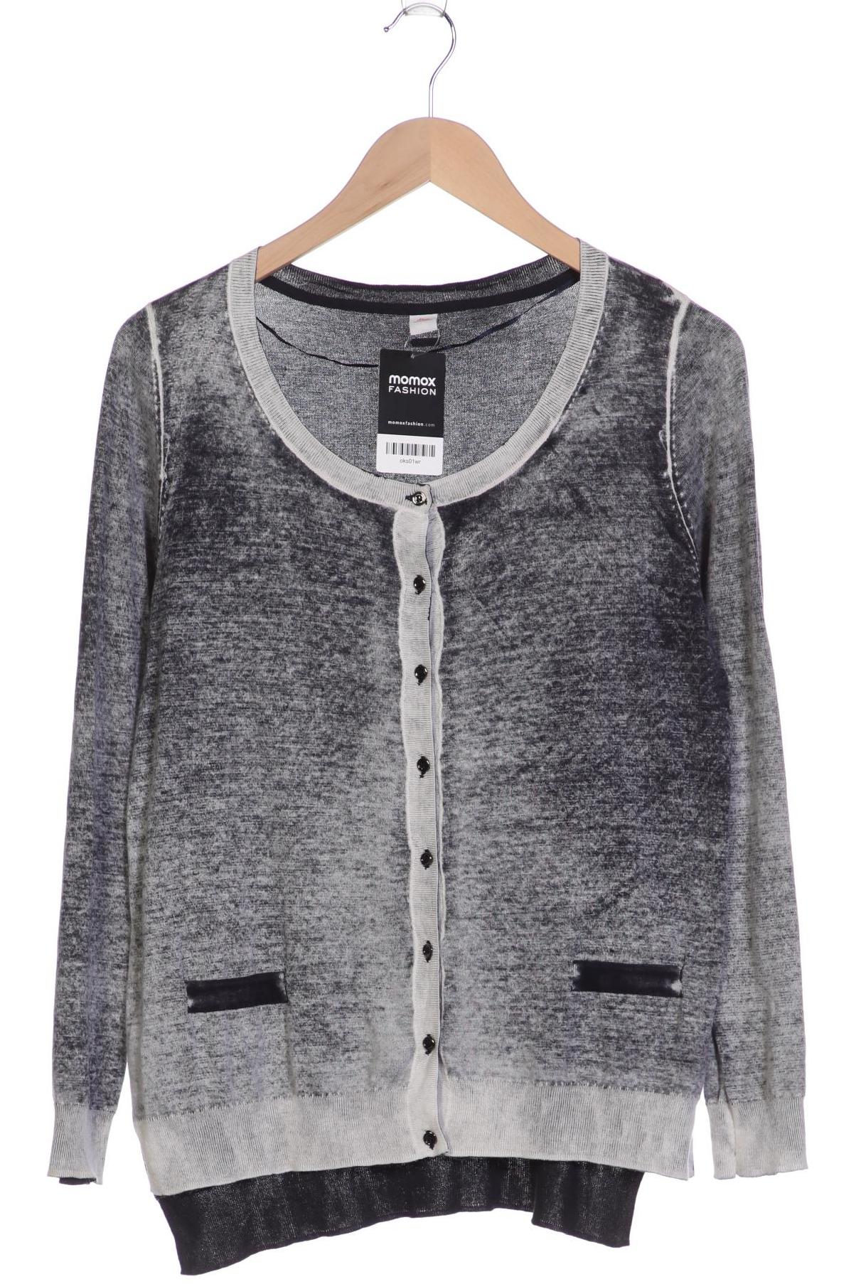 

s.Oliver Damen Strickjacke, marineblau