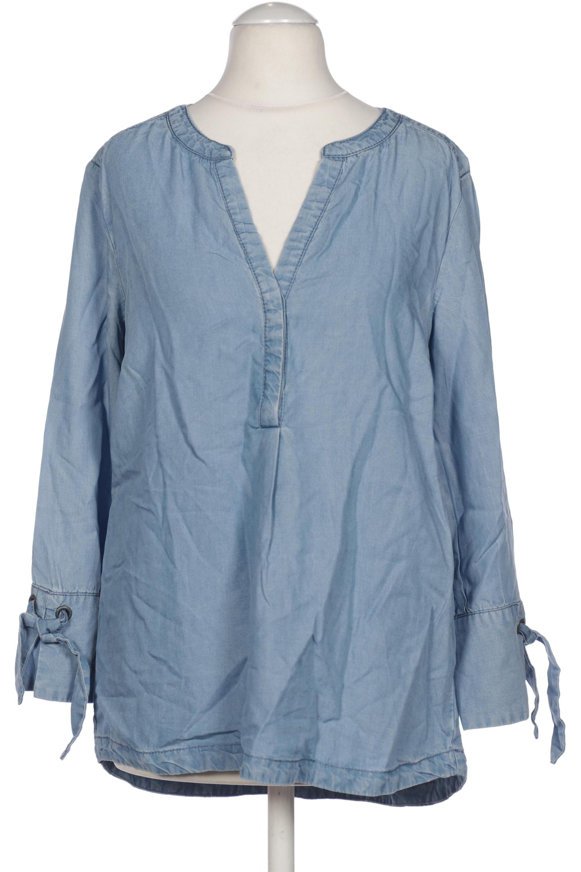 

s.Oliver Damen Bluse, blau, Gr. 34