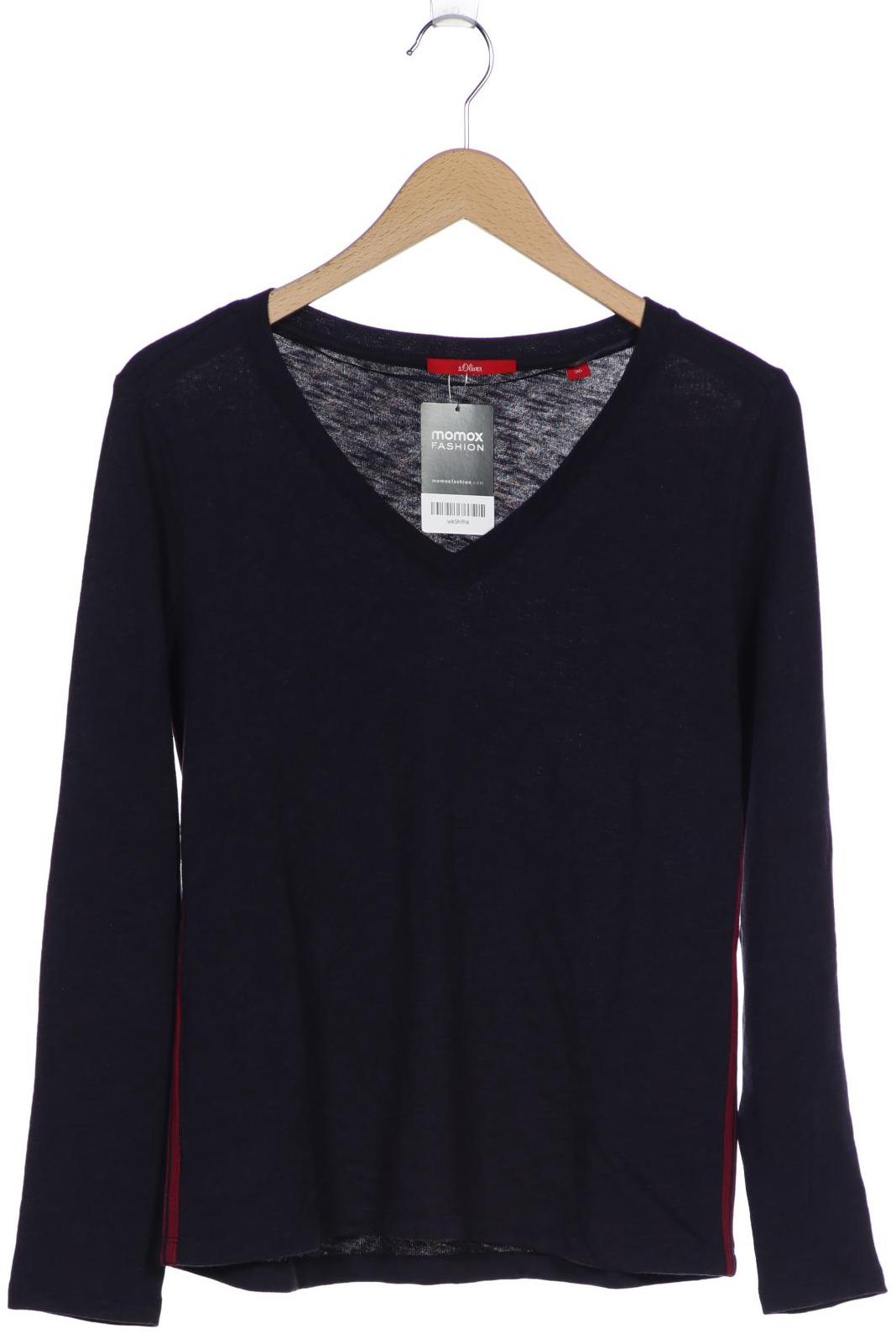 

s.Oliver Damen Pullover, marineblau