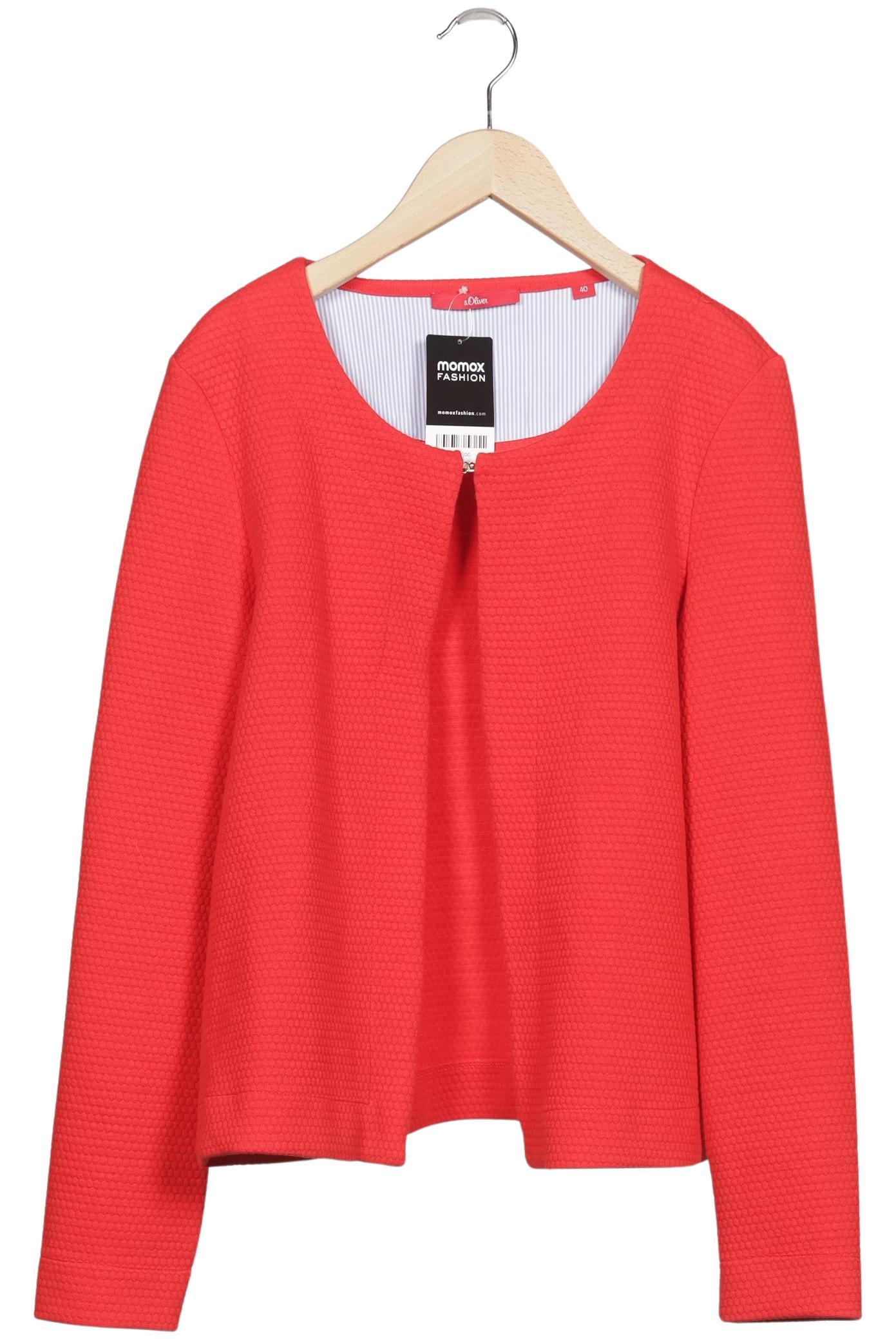

s.Oliver Damen Strickjacke, rot, Gr. 40