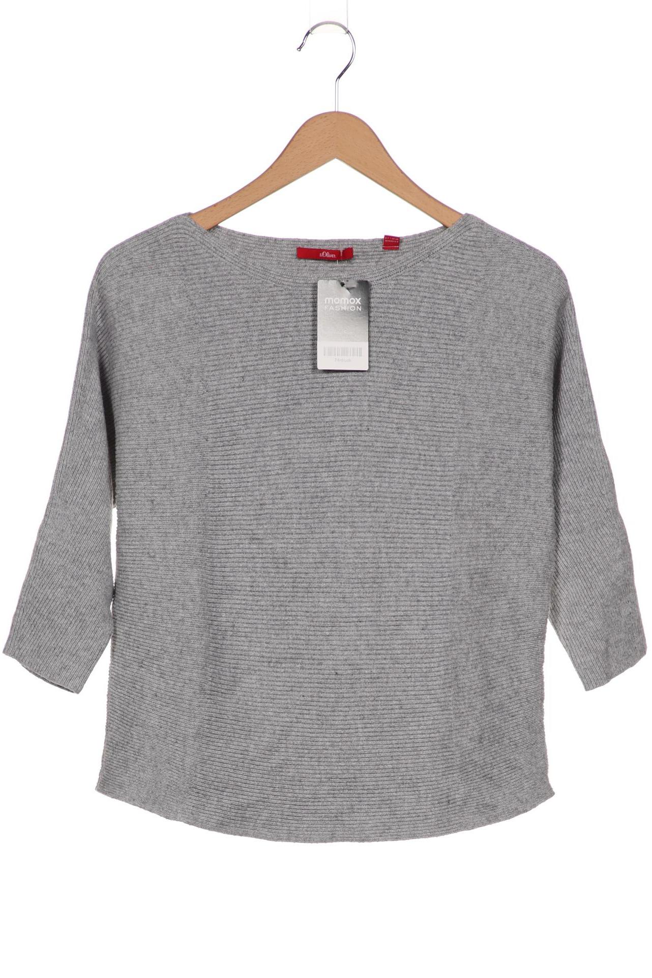 

s.Oliver Damen Pullover, grau, Gr. 38