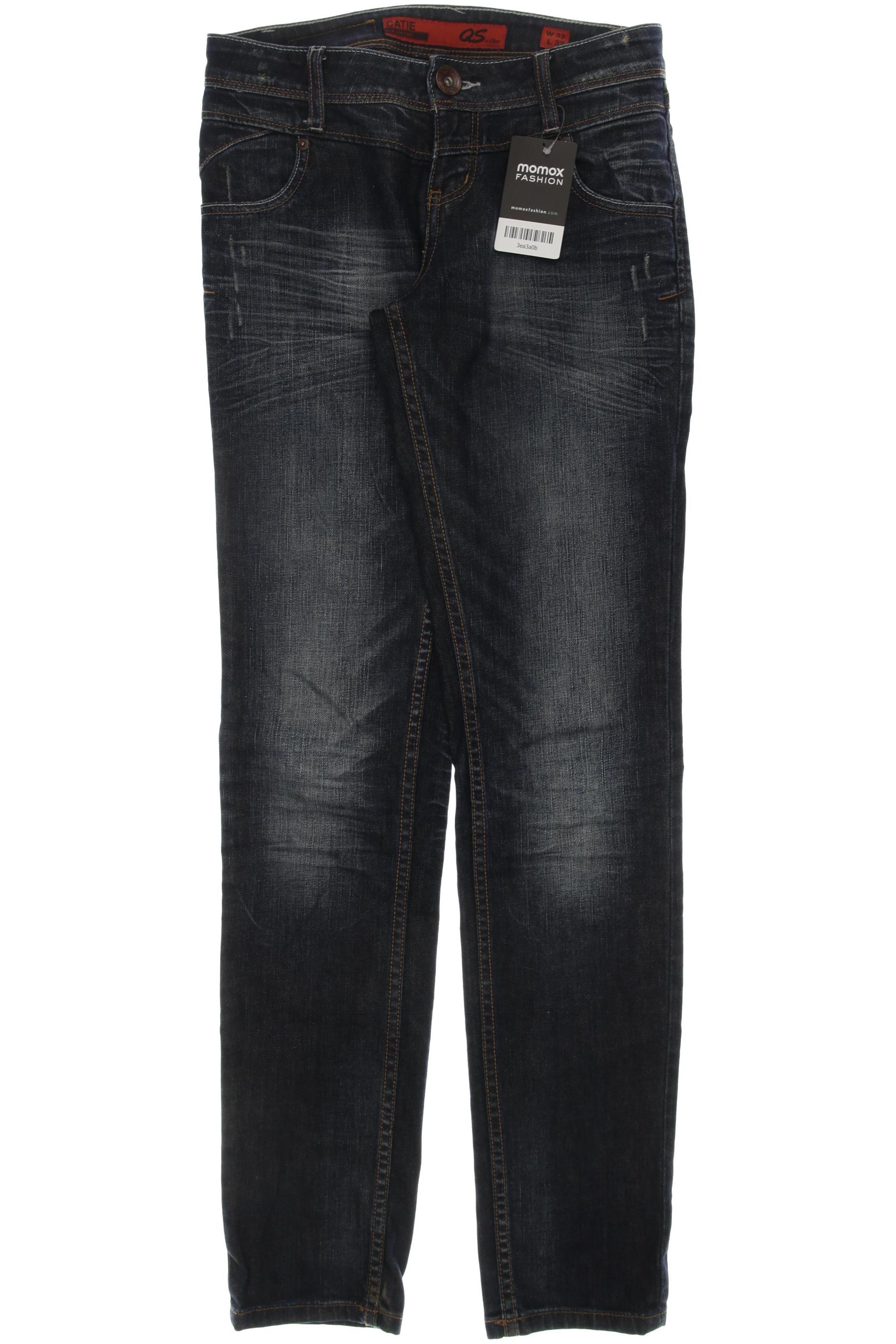 

s.Oliver Damen Jeans, marineblau