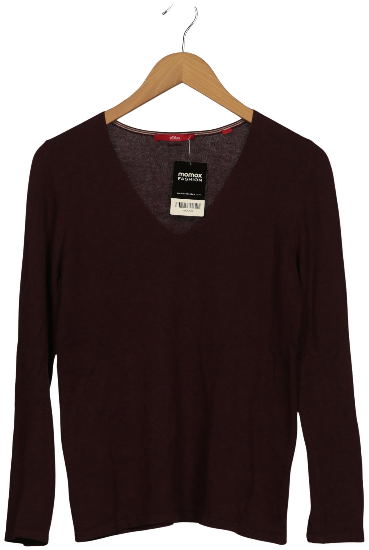 

s.Oliver Damen Pullover, bordeaux, Gr. 36