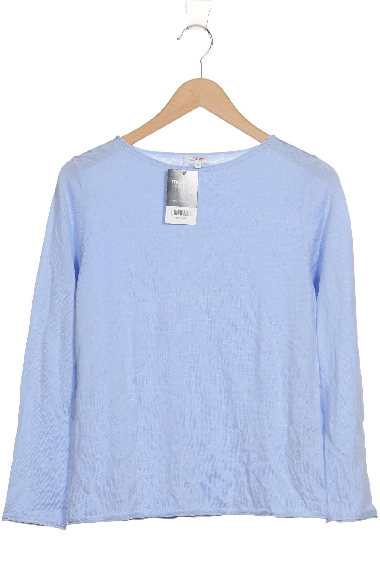 

s.Oliver Damen Pullover, blau, Gr. 38