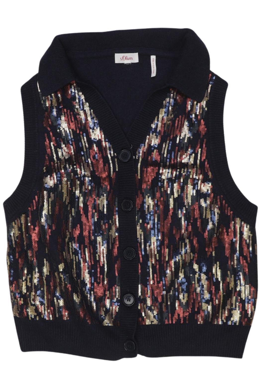 

s.Oliver Damen Weste, marineblau, Gr. 38