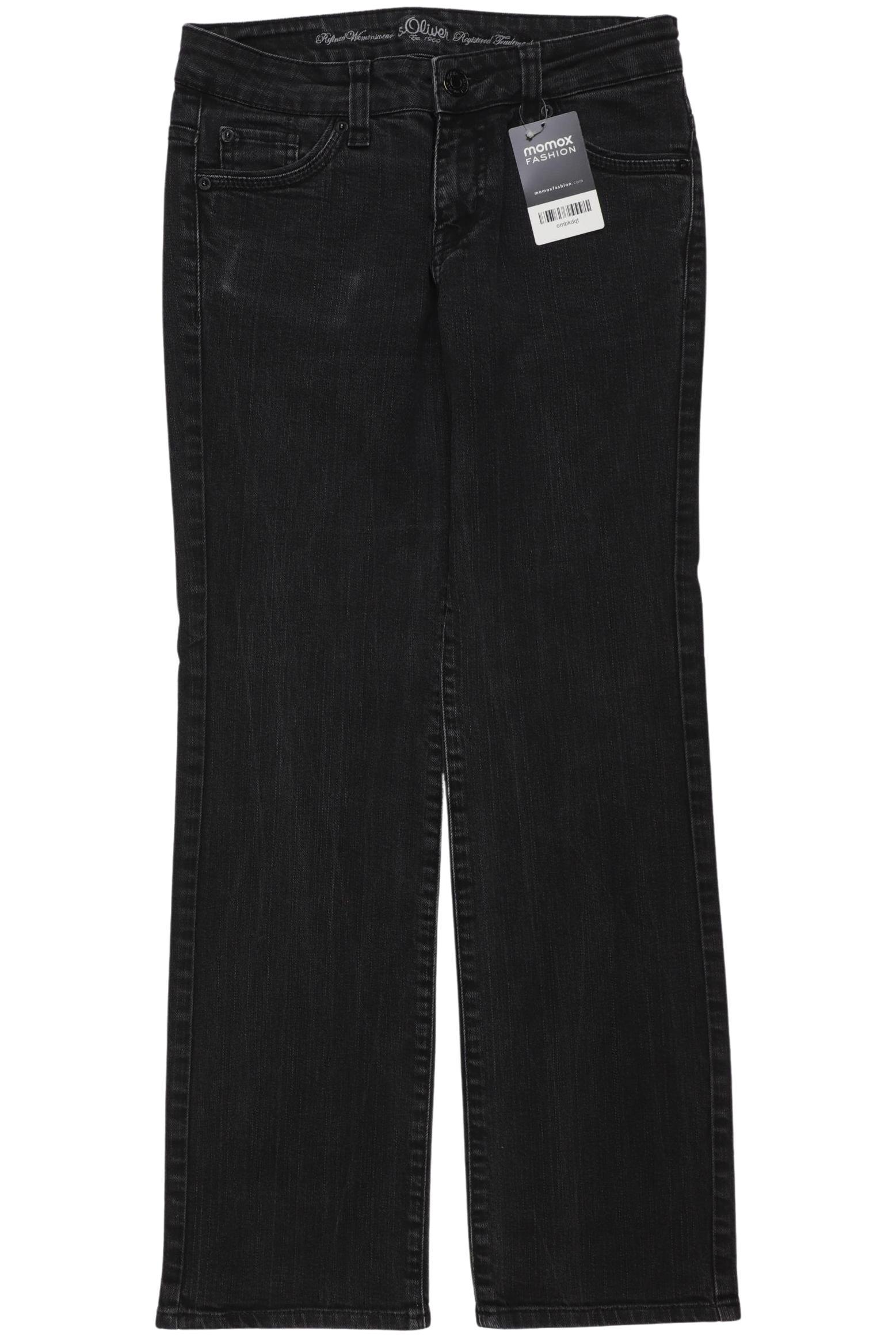 

s.Oliver Damen Jeans, schwarz, Gr. 36