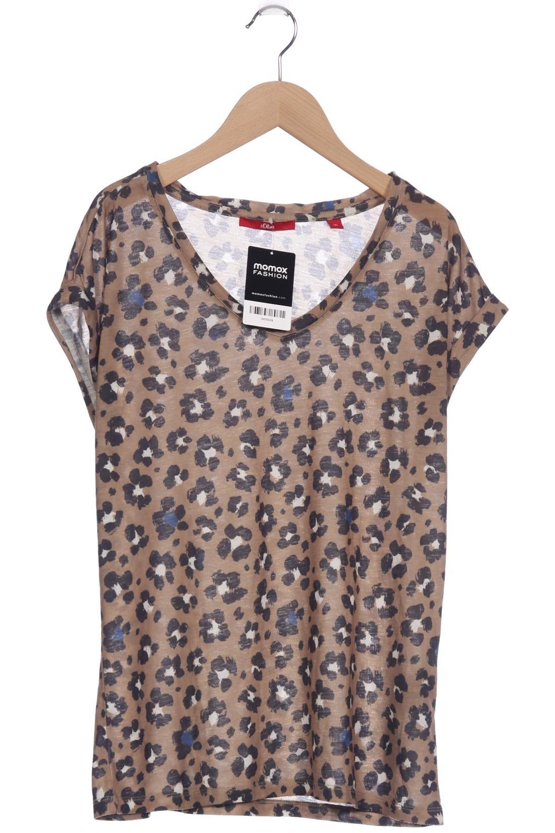 

s.Oliver Damen T-Shirt, beige, Gr. 36
