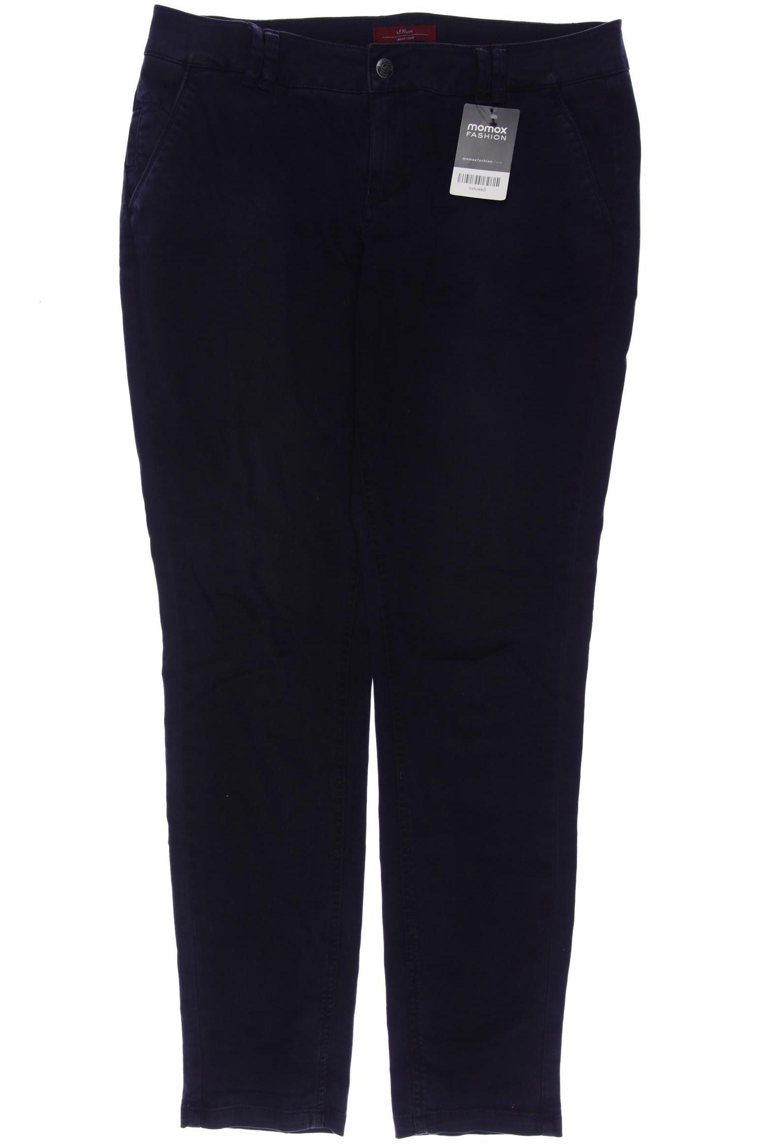 

s.Oliver Damen Stoffhose, marineblau, Gr. 38