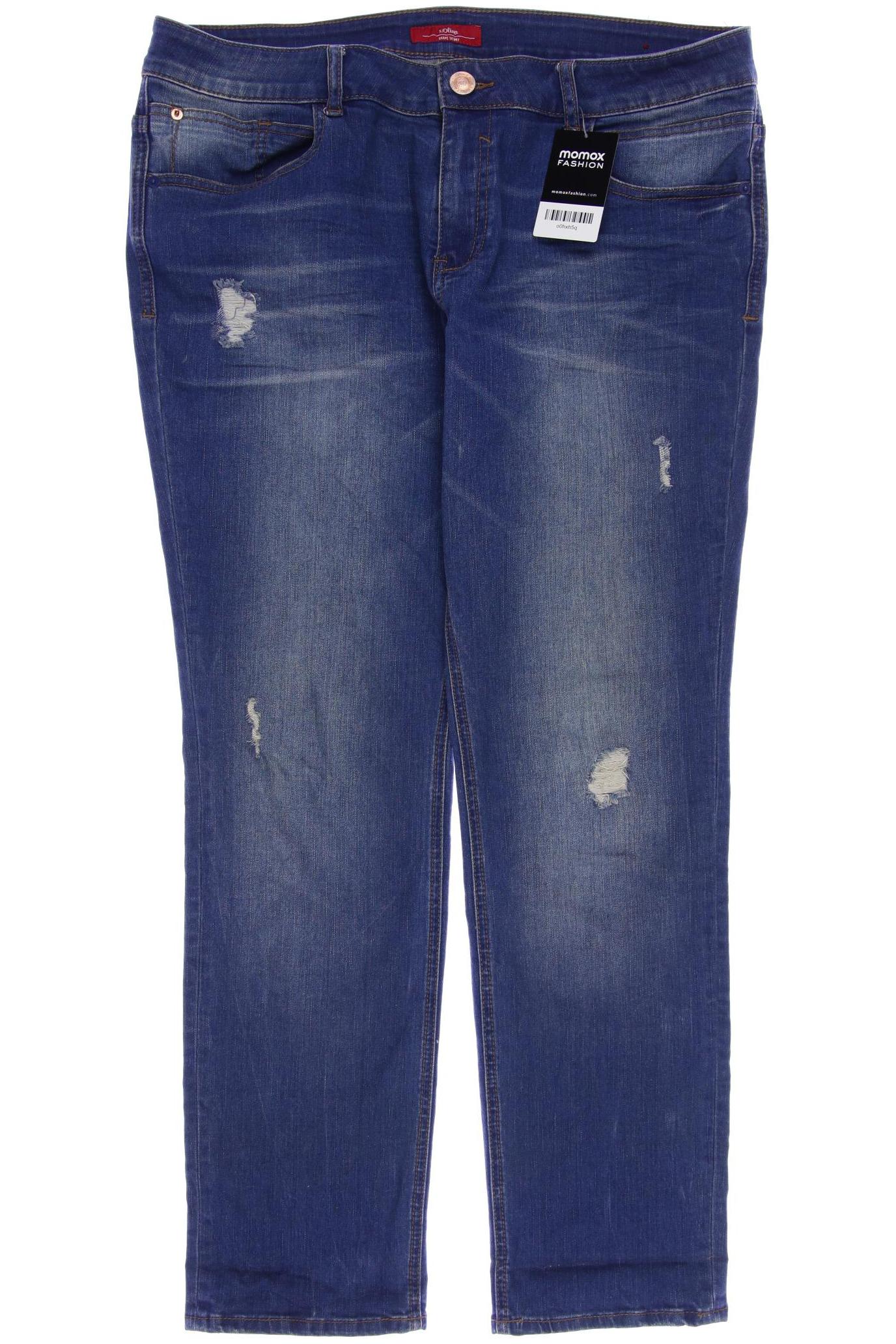 

s.Oliver Damen Jeans, blau