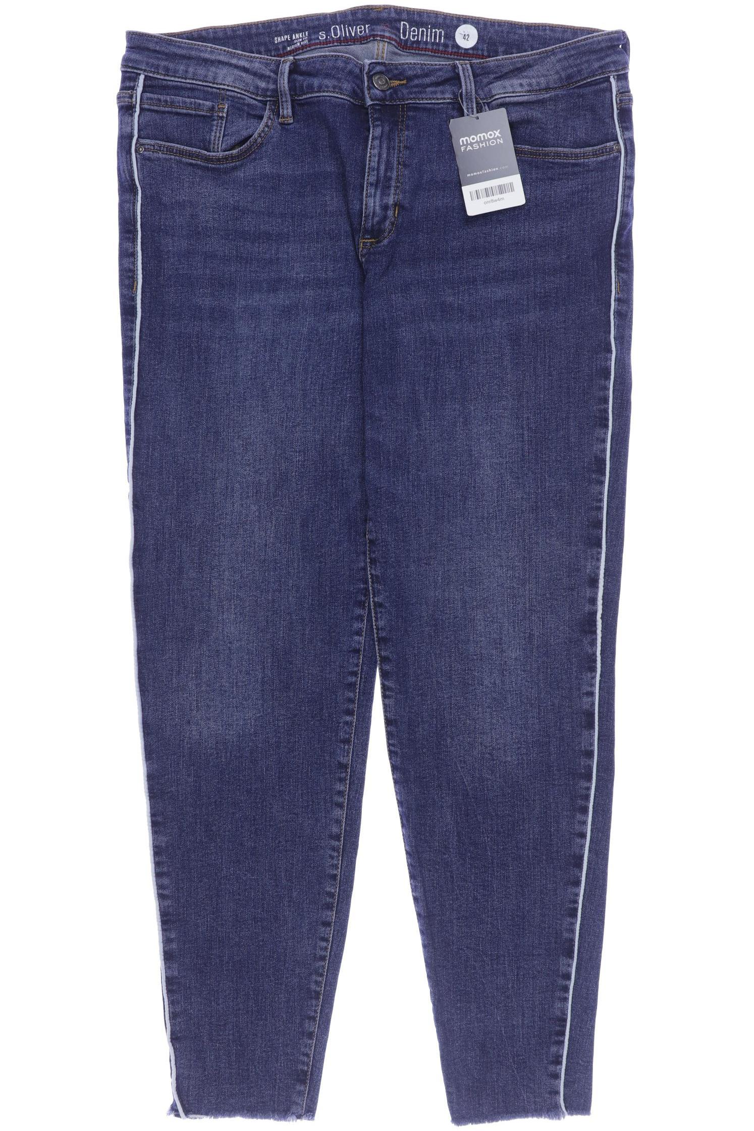 

s.Oliver Damen Jeans, blau