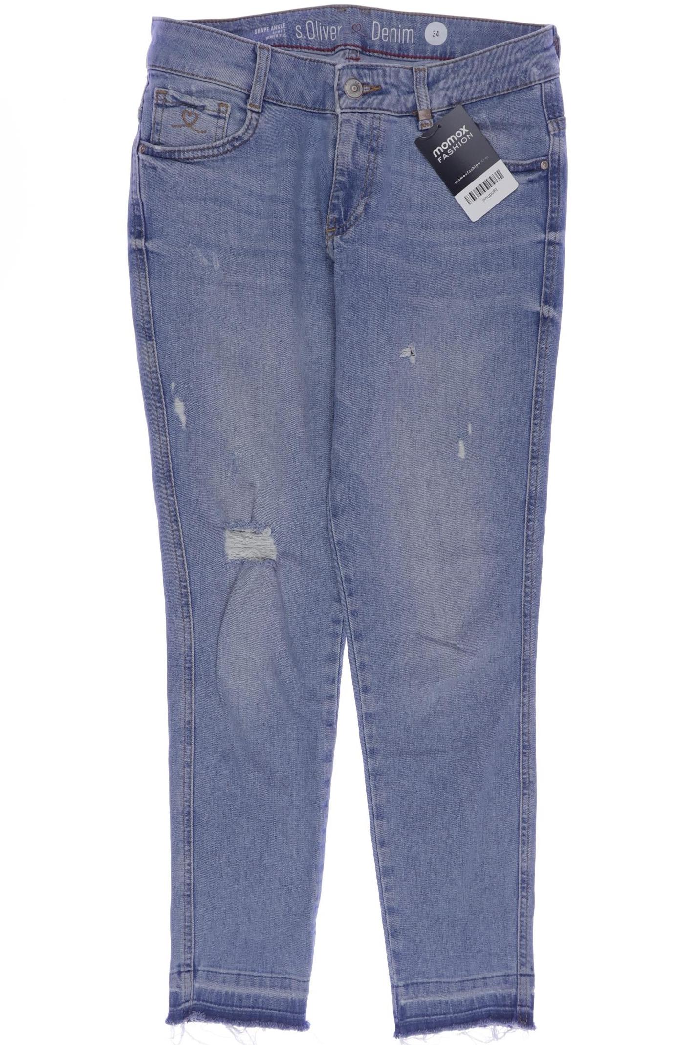 

s.Oliver Damen Jeans, blau, Gr. 34
