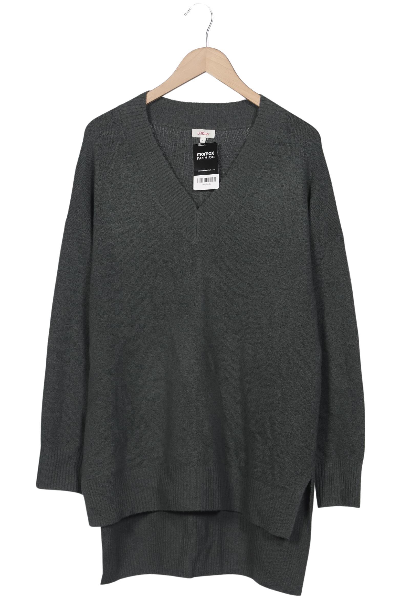 

s.Oliver Damen Pullover, grün, Gr. 40
