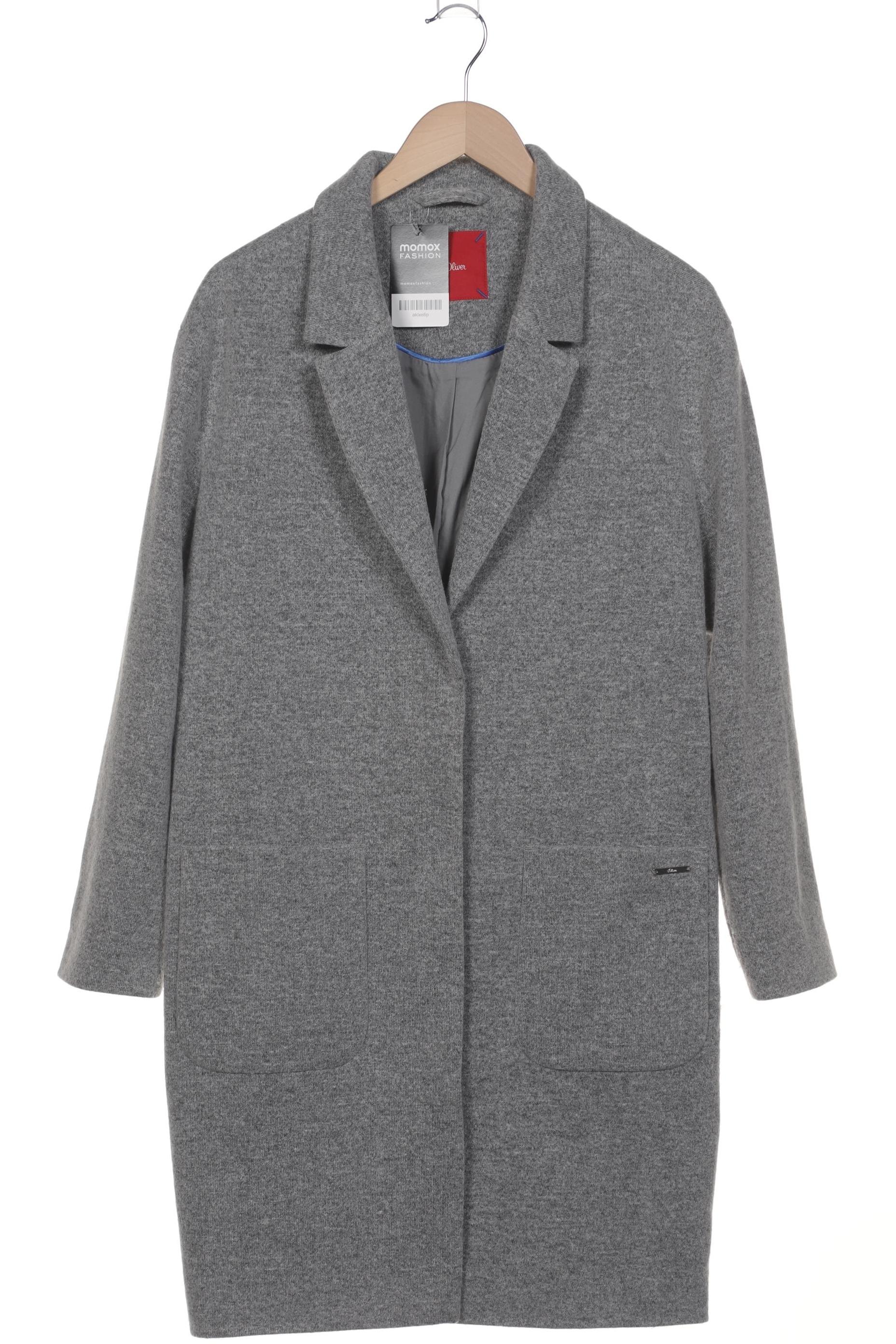 

s.Oliver Damen Mantel, grau, Gr. 42